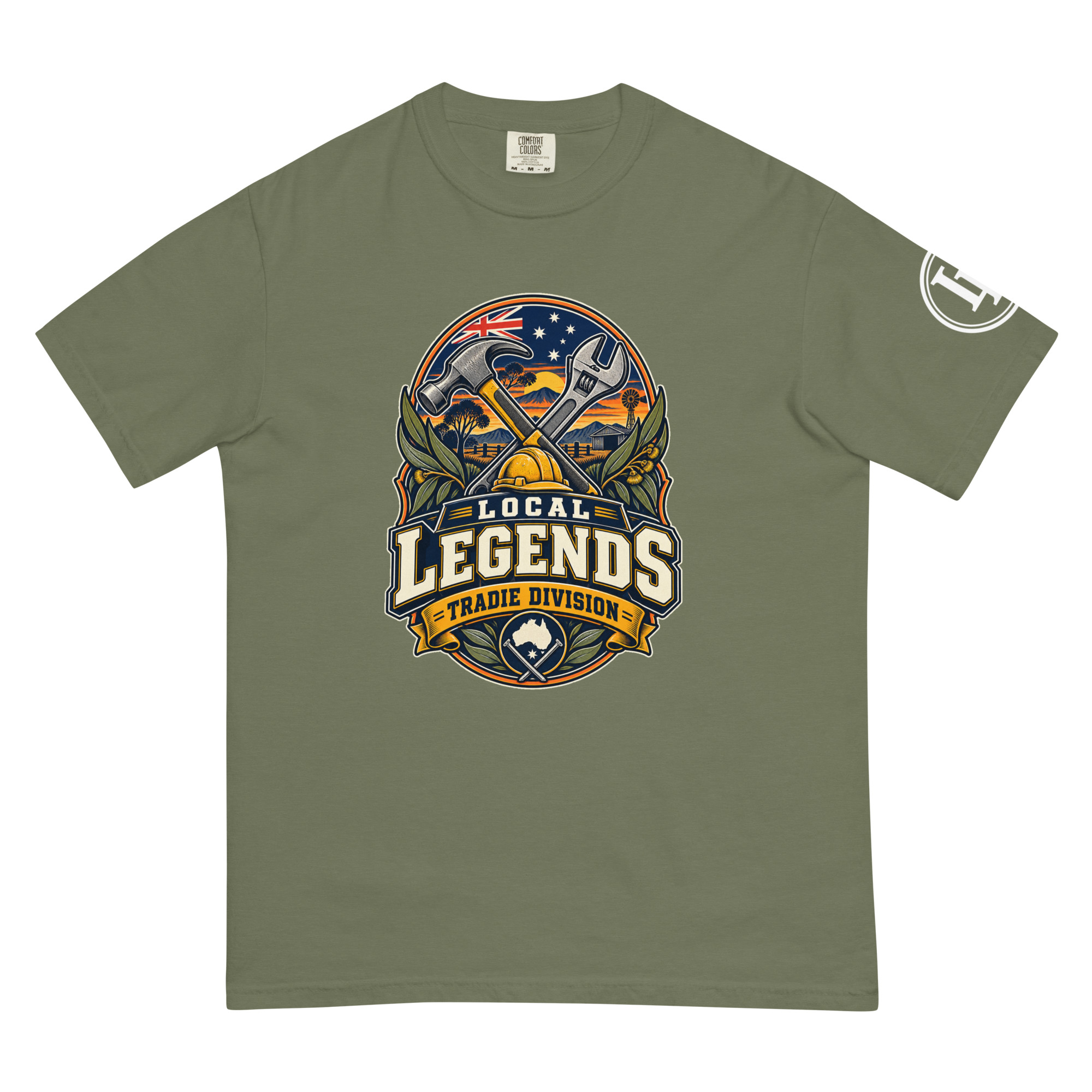 Local Legends Tradie Division | Comfort Colors 1717 | Dark Master - Image 18