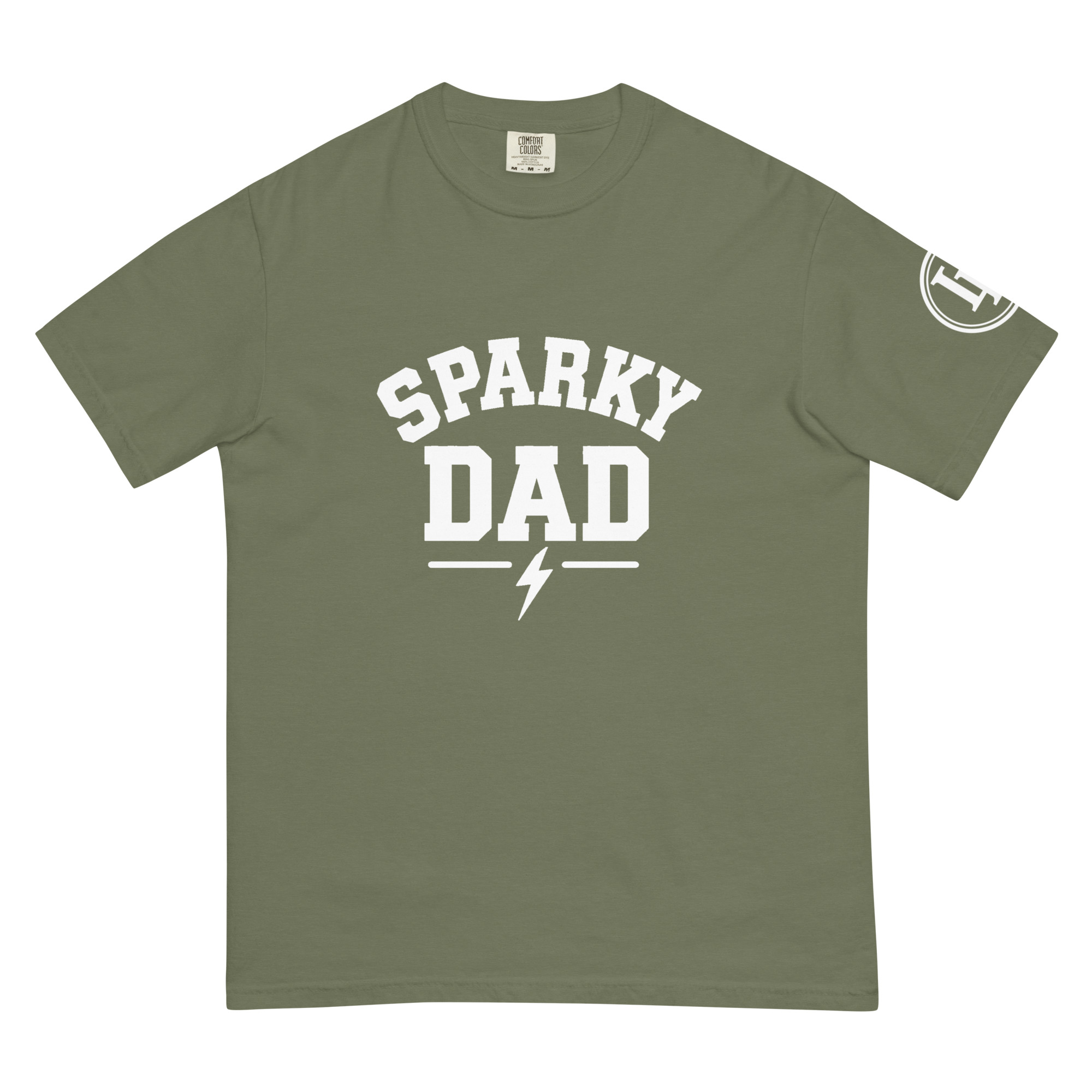 Sparky Dad | Comfort Colors 1717 | Dark Master - Image 18