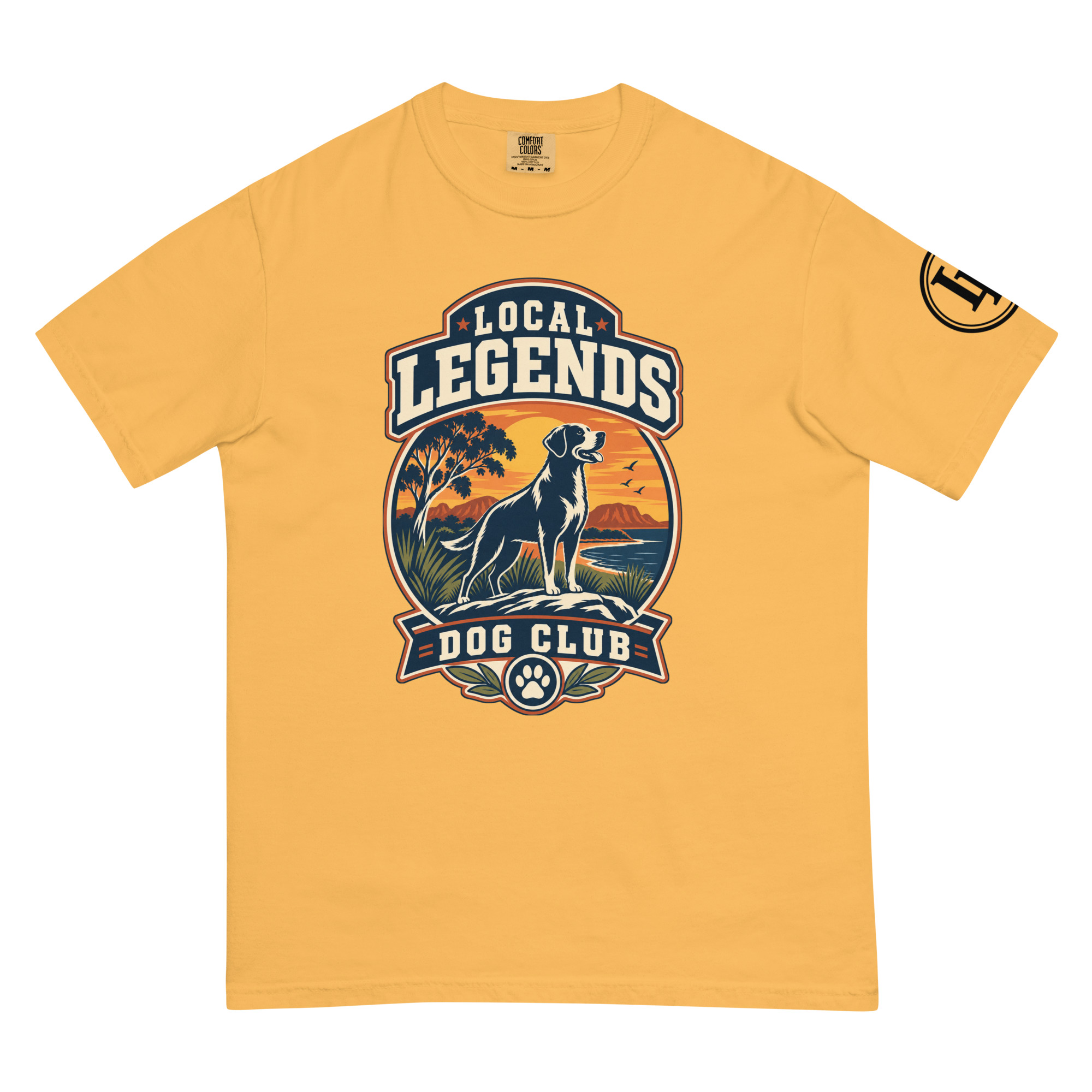 Local Legends Dog Club | Comfort Colors 1717 | Light Master - Image 39