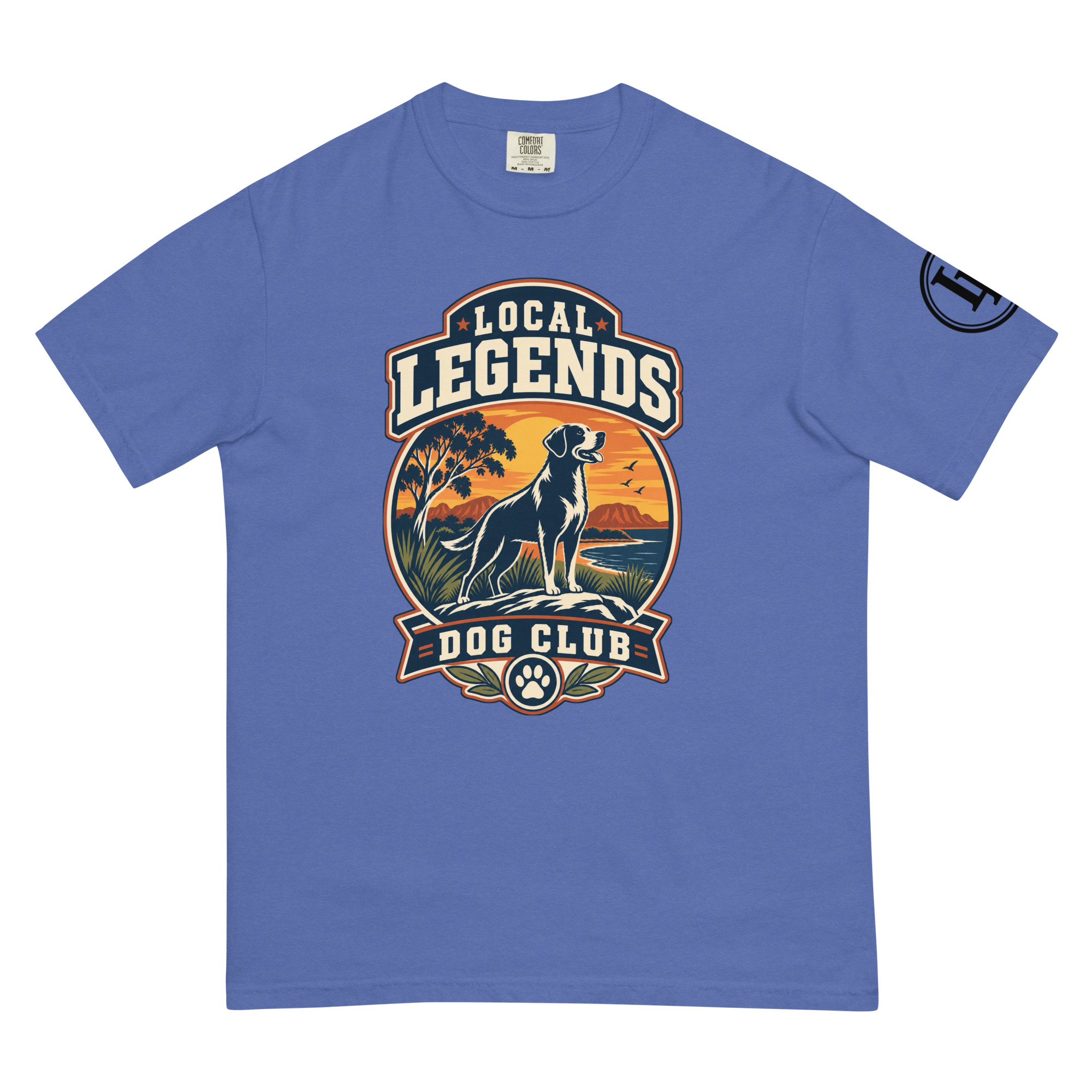 Local Legends Dog Club | Comfort Colors 1717 | Light Master - Image 43