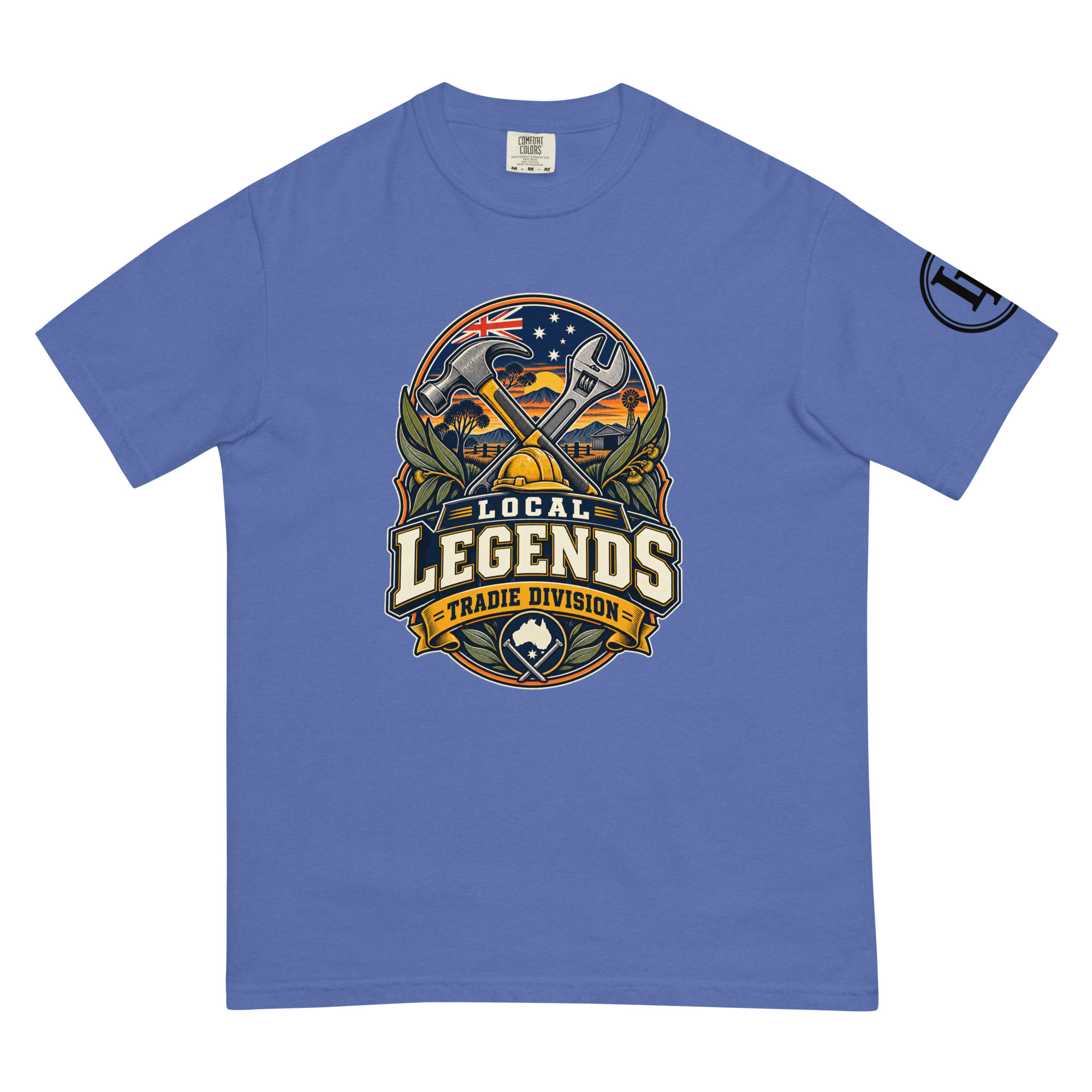 Local Legends Tradie Division | Comfort Colors 1717 | Light Master - Image 43