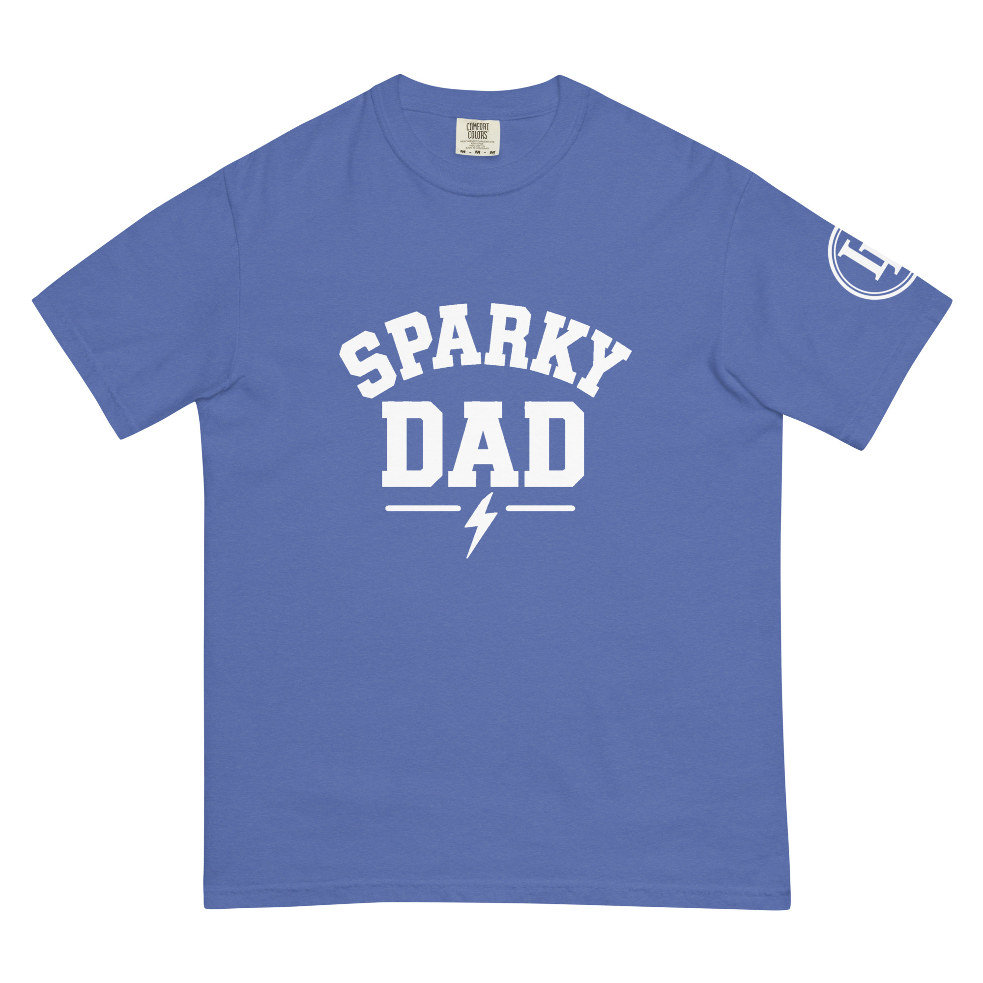 Sparky Dad | Comfort Colors 1717 | Dark Master - Image 43