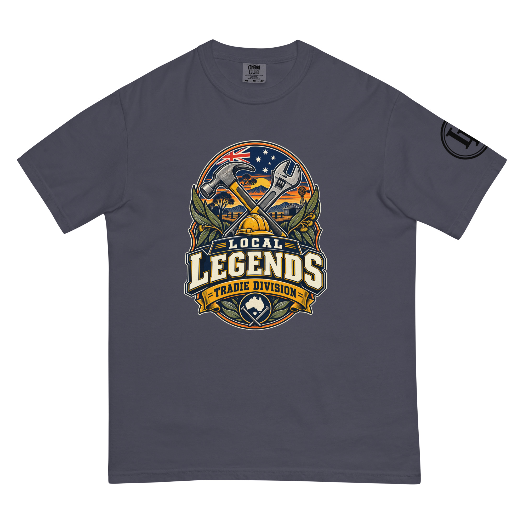 Local Legends Tradie Division | Comfort Colors 1717 | Light Master - Image 40