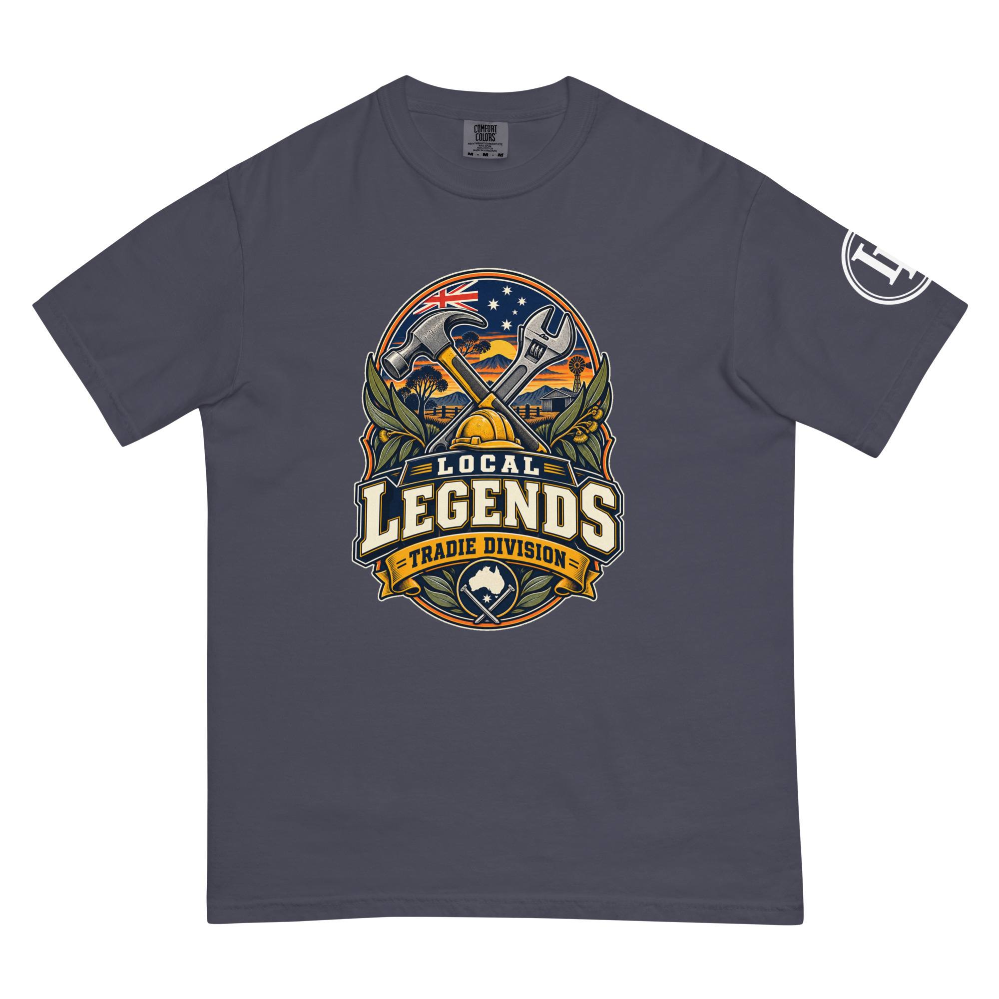 Local Legends Tradie Division | Comfort Colors 1717 | Dark Master - Image 40