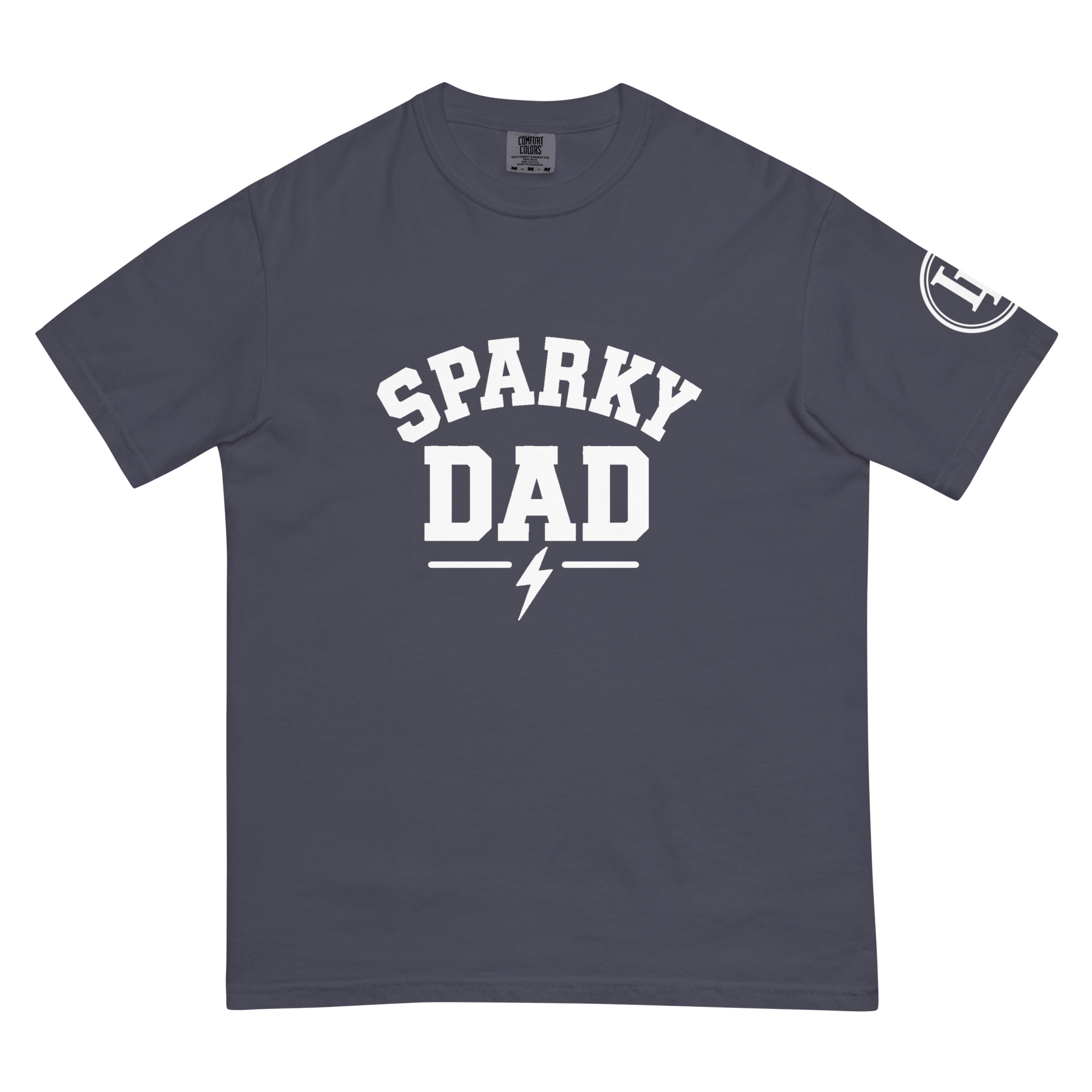 Sparky Dad | Comfort Colors 1717 | Dark Master - Image 40
