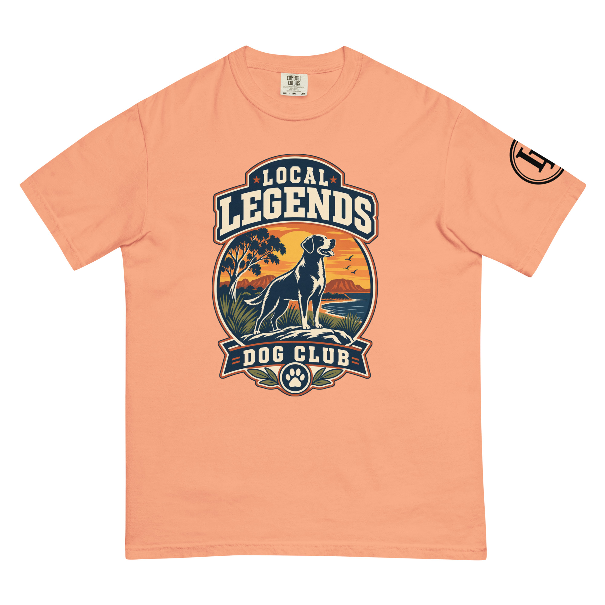 Local Legends Dog Club | Comfort Colors 1717 | Light Master - Image 49