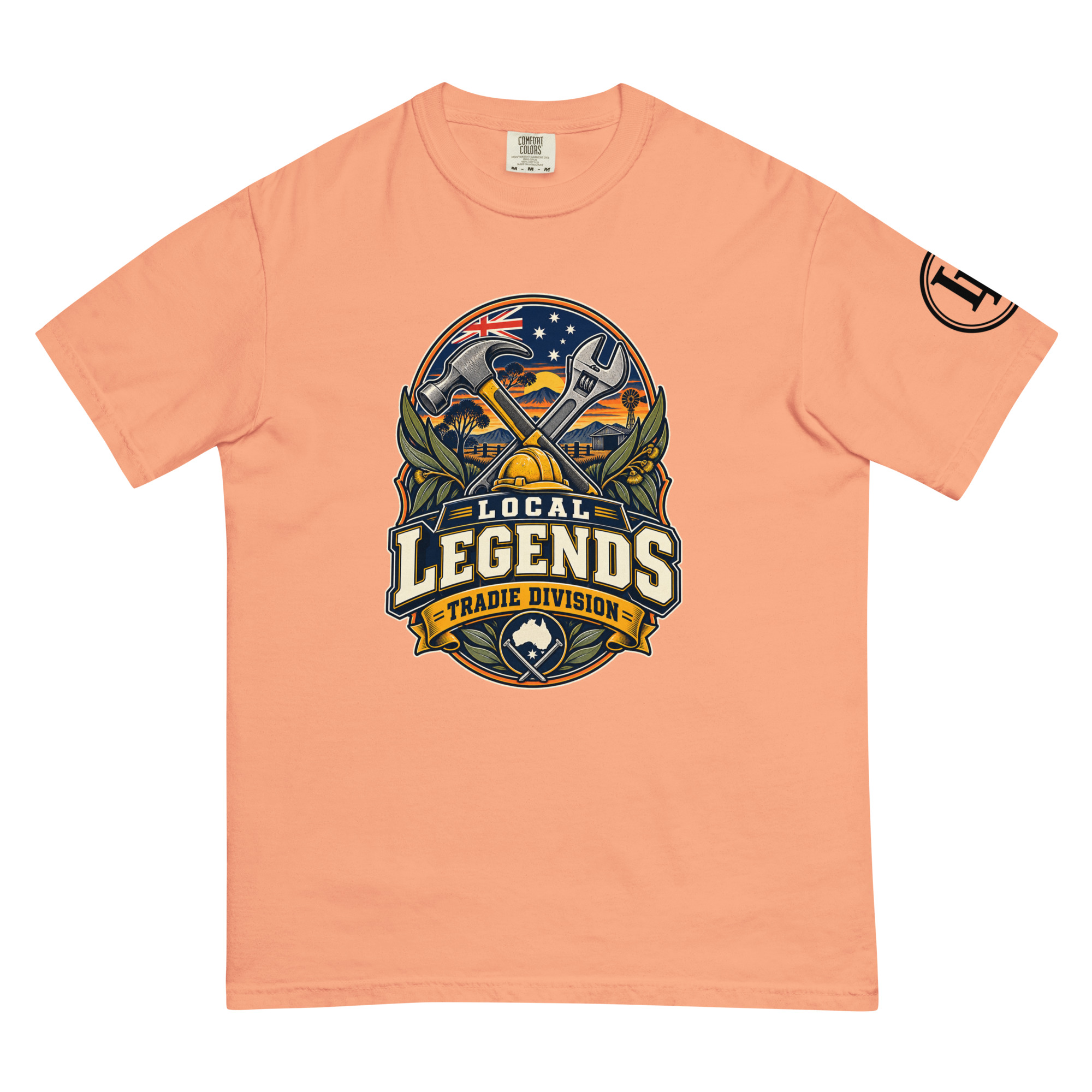 Local Legends Tradie Division | Comfort Colors 1717 | Light Master - Image 49