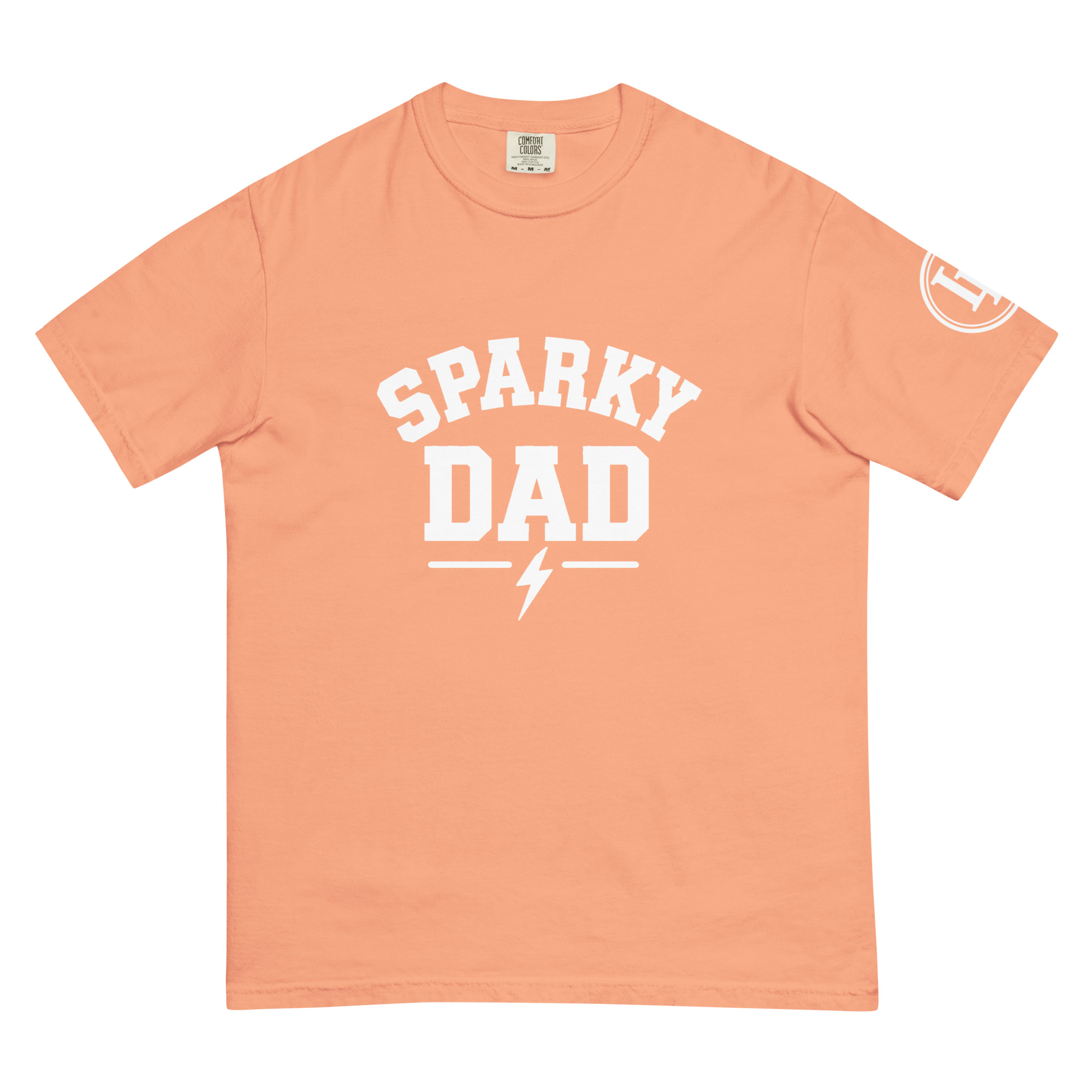 Sparky Dad | Comfort Colors 1717 | Dark Master - Image 49