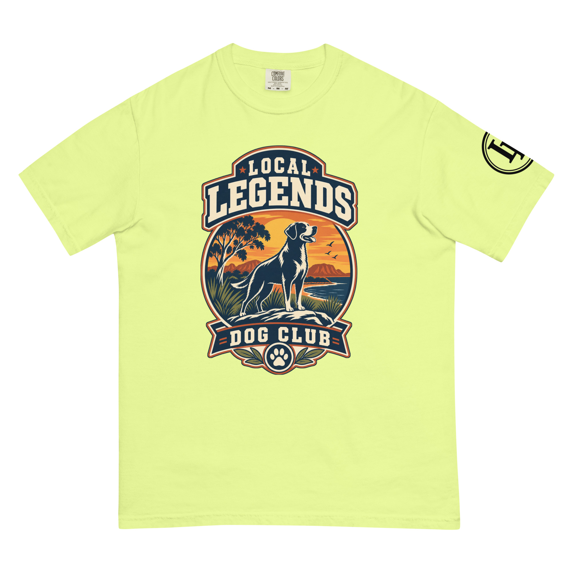 Local Legends Dog Club | Comfort Colors 1717 | Light Master - Image 48