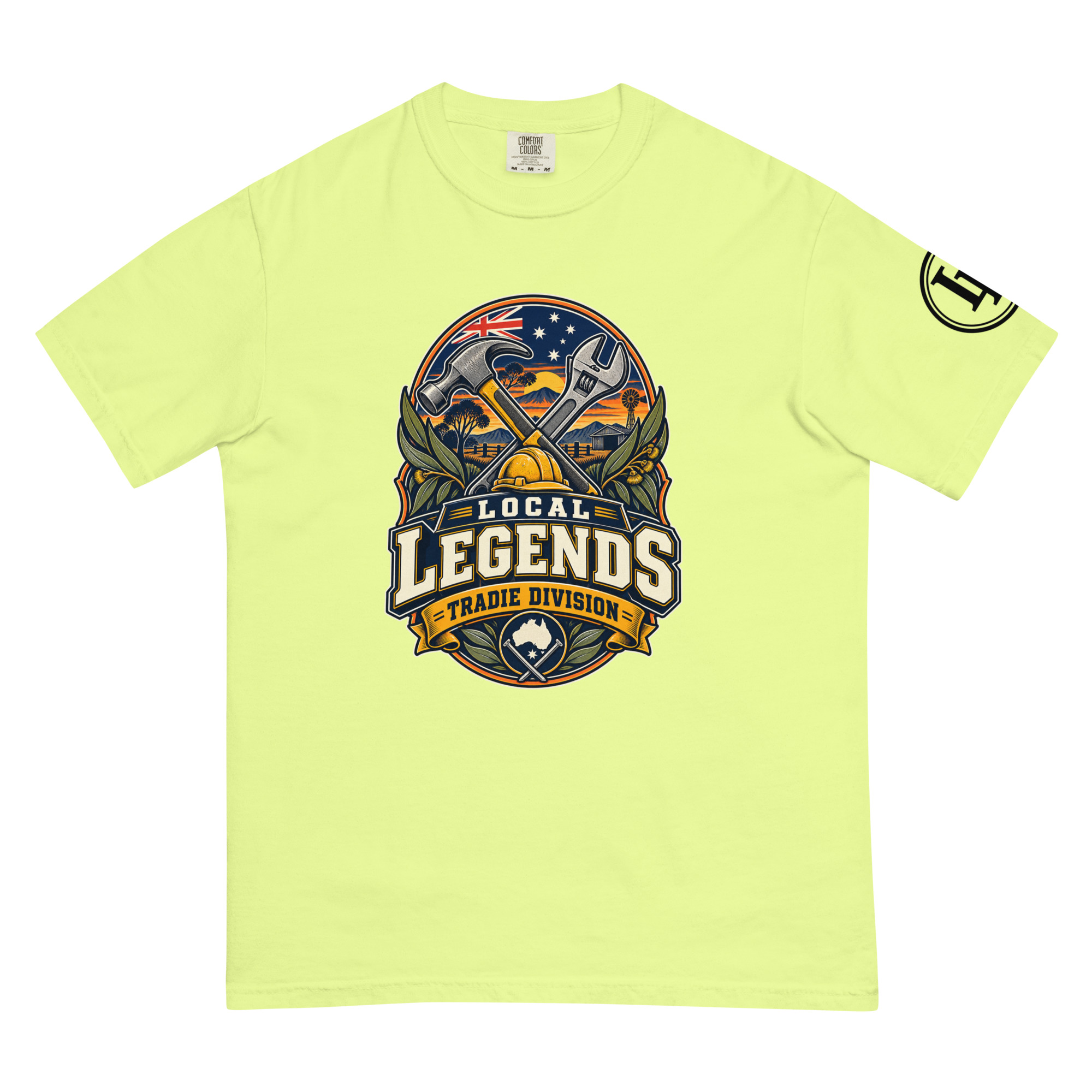 Local Legends Tradie Division | Comfort Colors 1717 | Light Master - Image 48