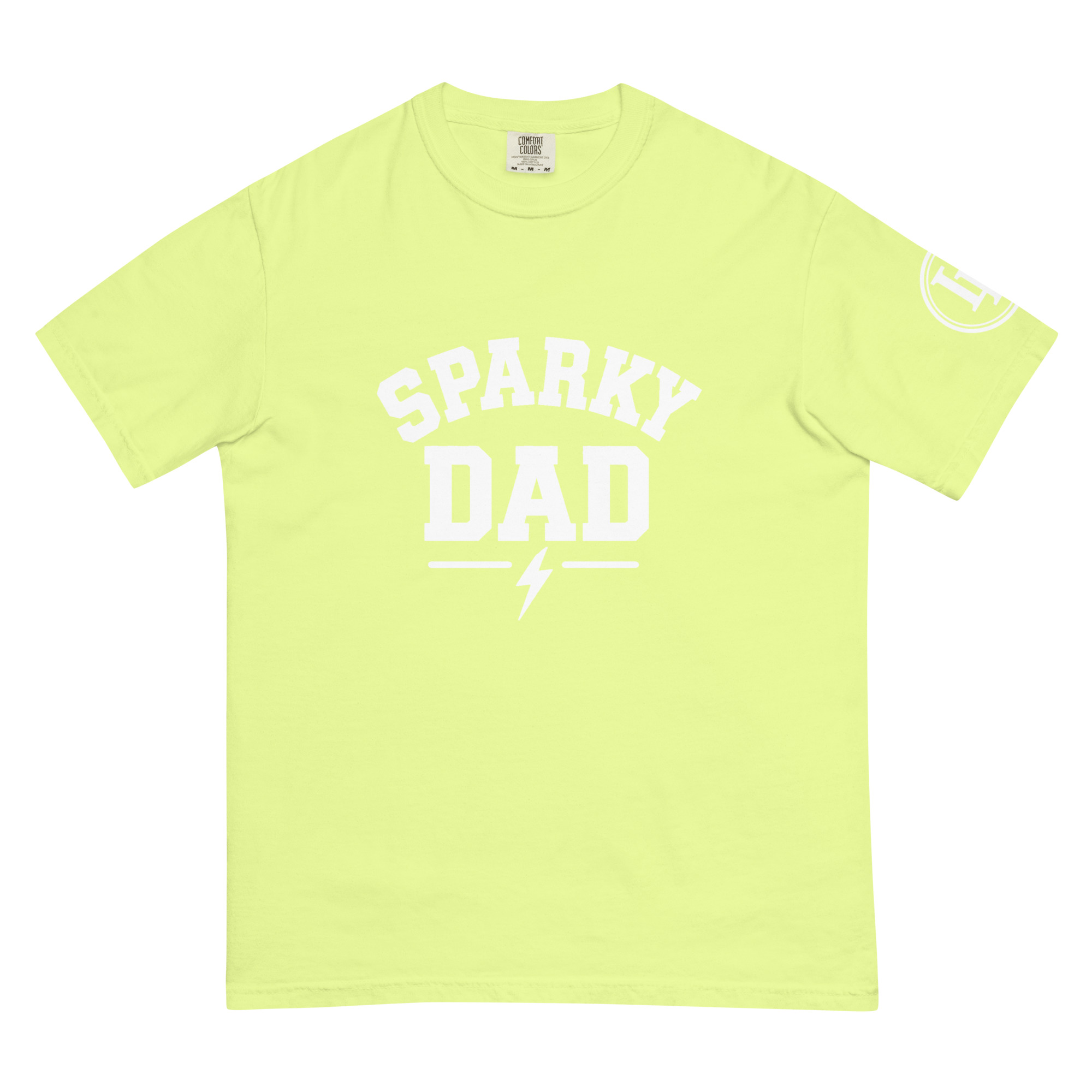 Sparky Dad | Comfort Colors 1717 | Dark Master - Image 48