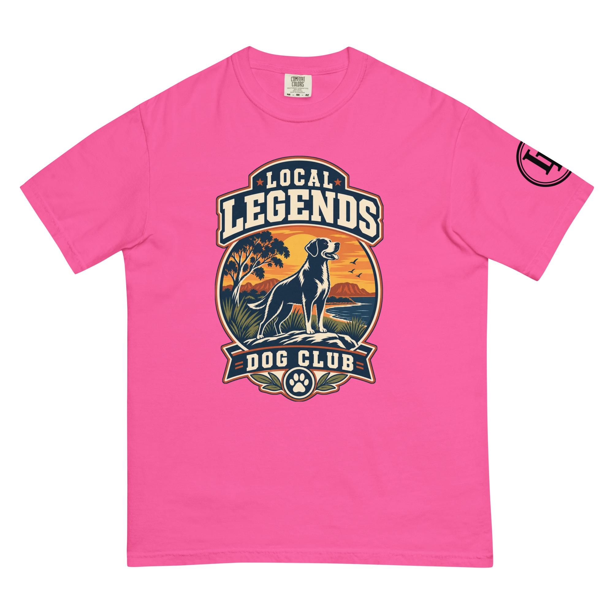 Local Legends Dog Club | Comfort Colors 1717 | Light Master - Image 51
