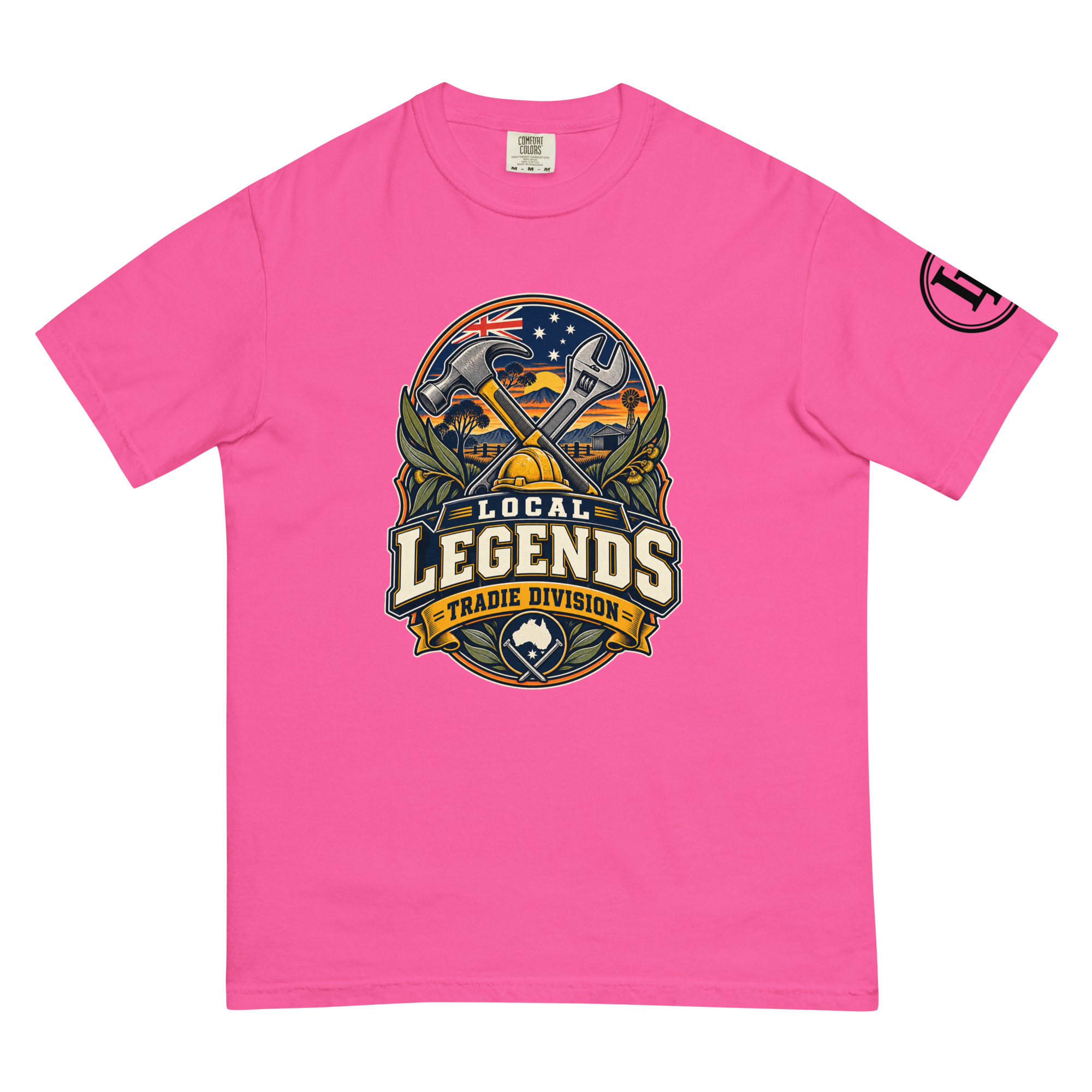 Local Legends Tradie Division | Comfort Colors 1717 | Light Master - Image 51