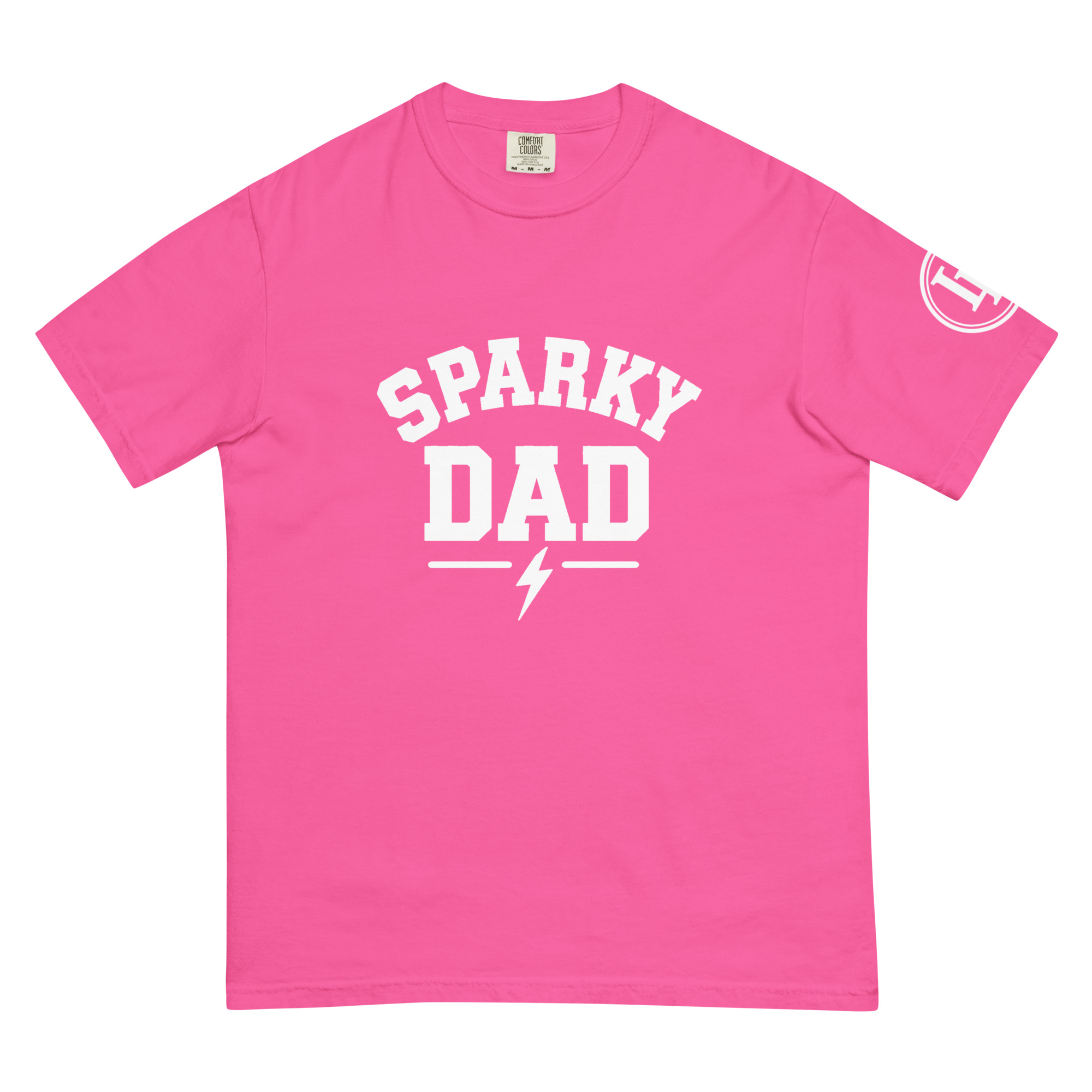 Sparky Dad | Comfort Colors 1717 | Dark Master - Image 51