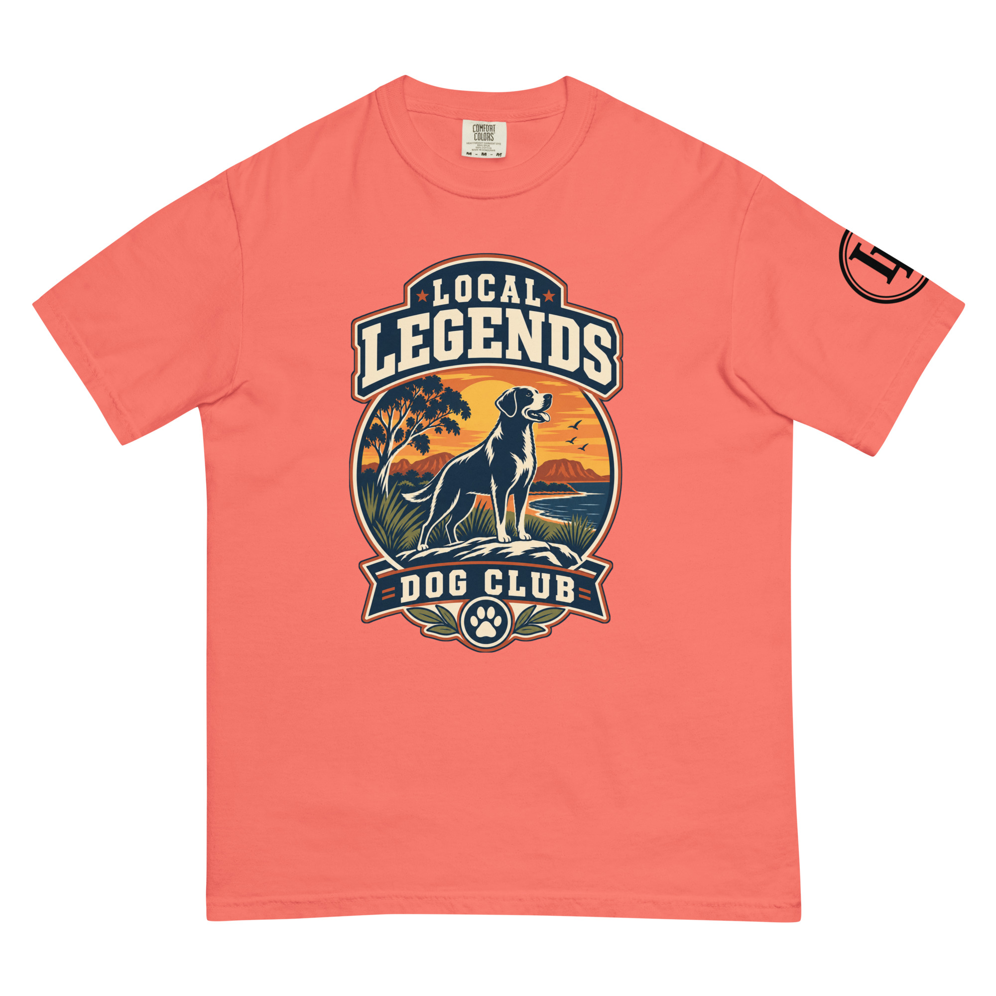 Local Legends Dog Club | Comfort Colors 1717 | Light Master - Image 50