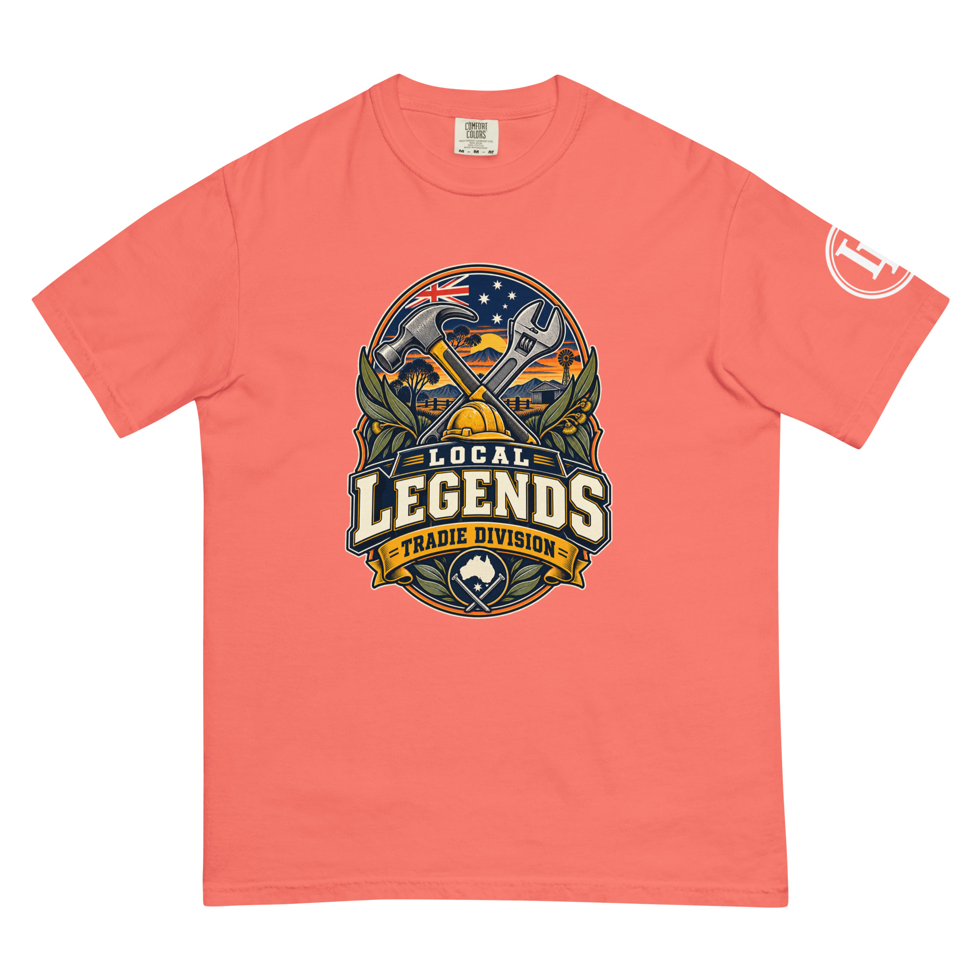 Local Legends Tradie Division | Comfort Colors 1717 | Dark Master - Image 50
