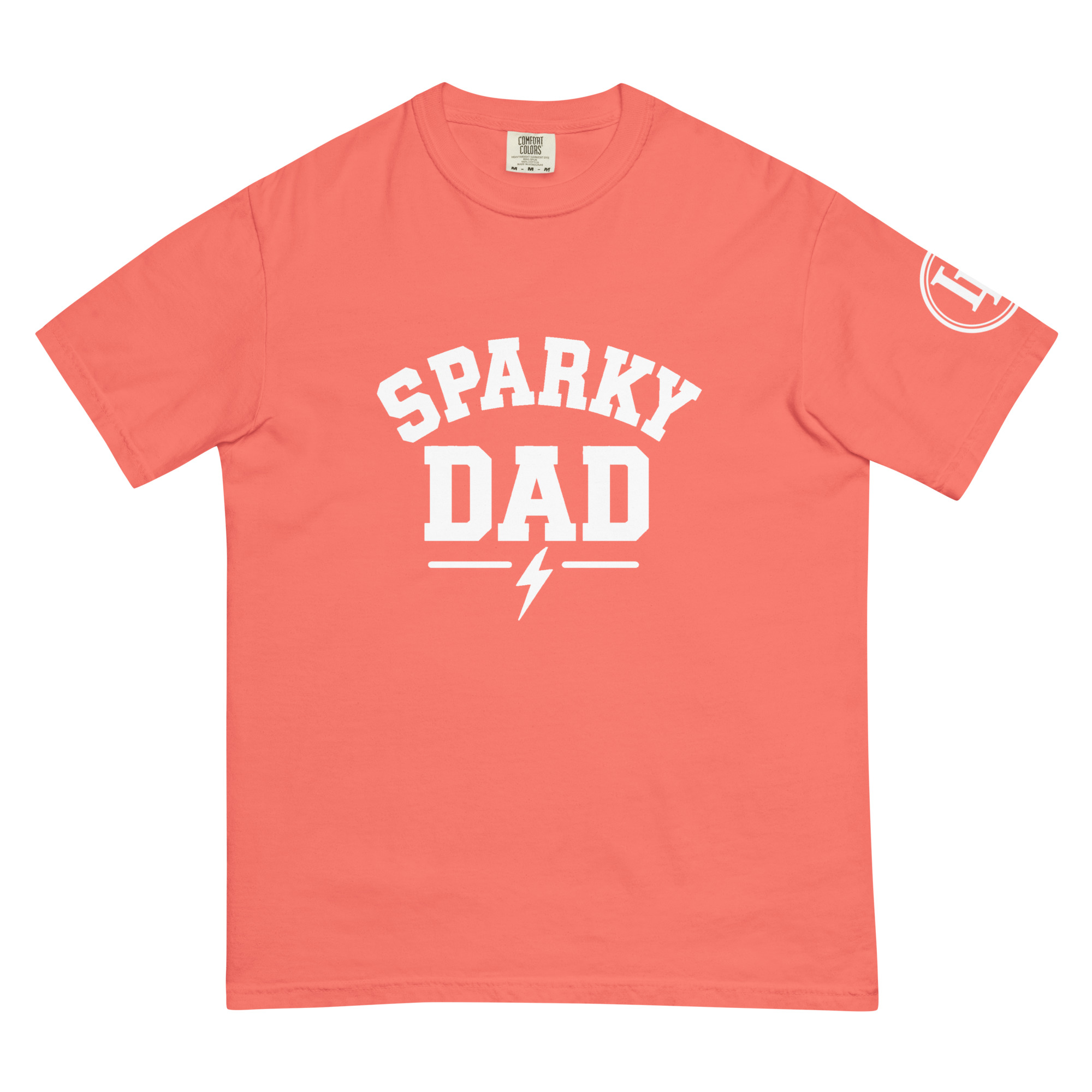 Sparky Dad | Comfort Colors 1717 | Dark Master - Image 50