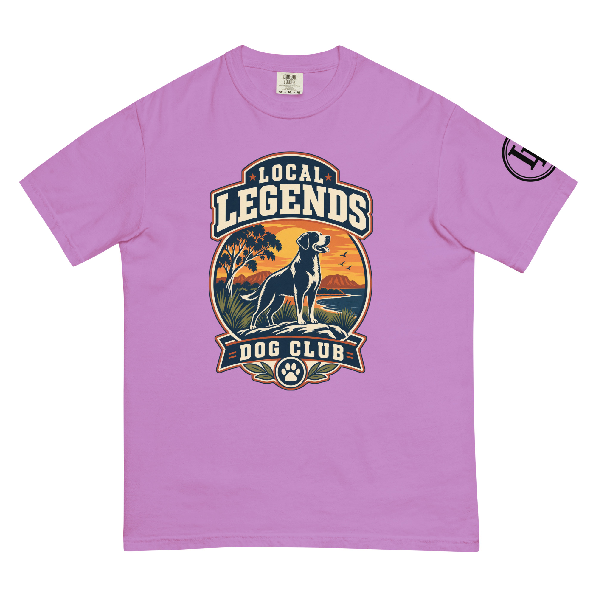 Local Legends Dog Club | Comfort Colors 1717 | Light Master - Image 52