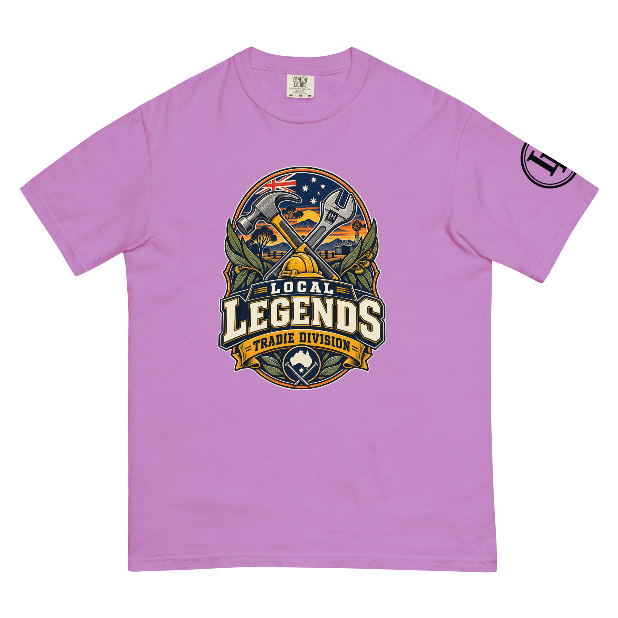 Local Legends Tradie Division | Comfort Colors 1717 | Light Master - Image 52