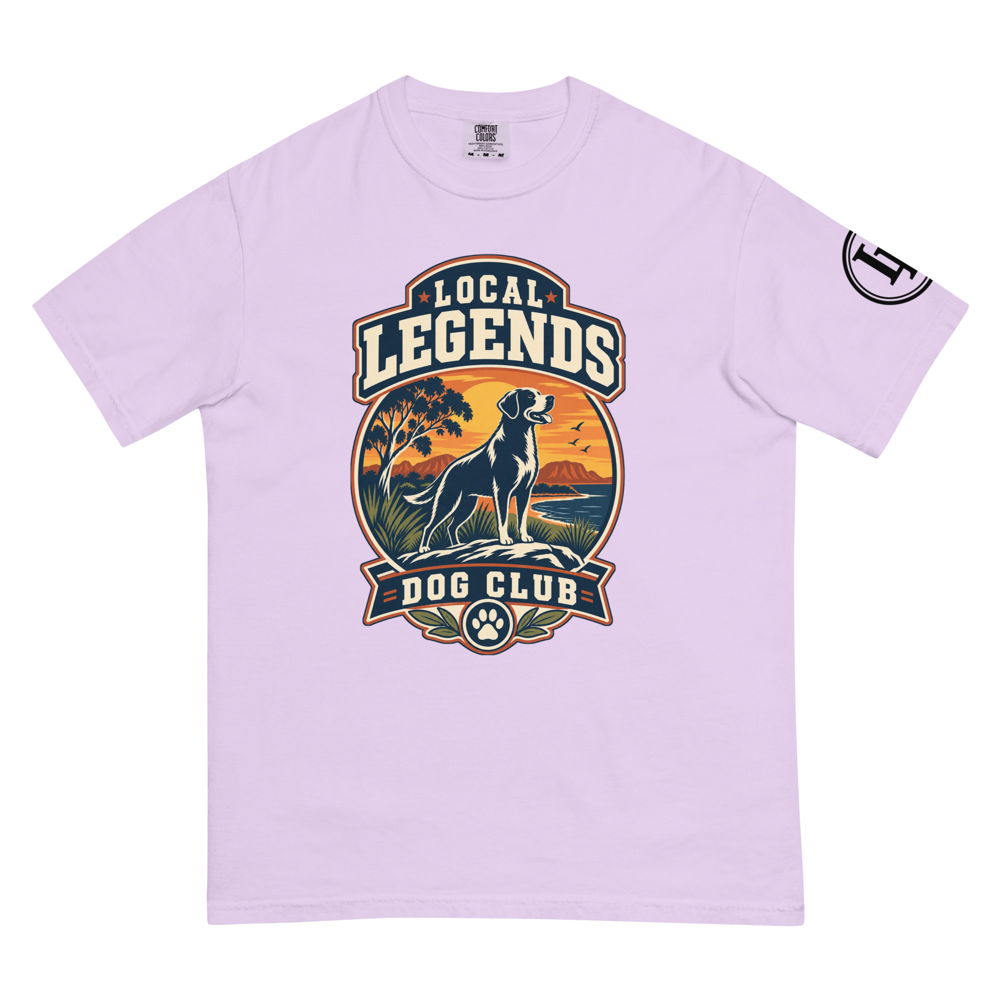 Local Legends Dog Club | Comfort Colors 1717 | Light Master - Image 28