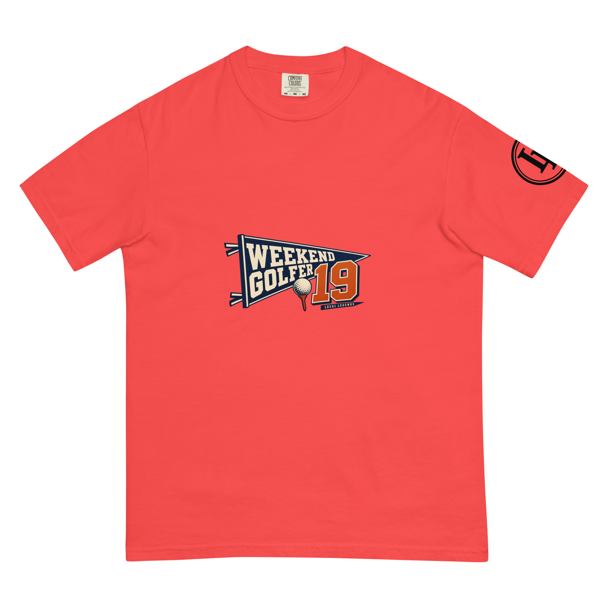 Weekend Golfer | Comfort Colors 1717 | Dark Master - Image 19