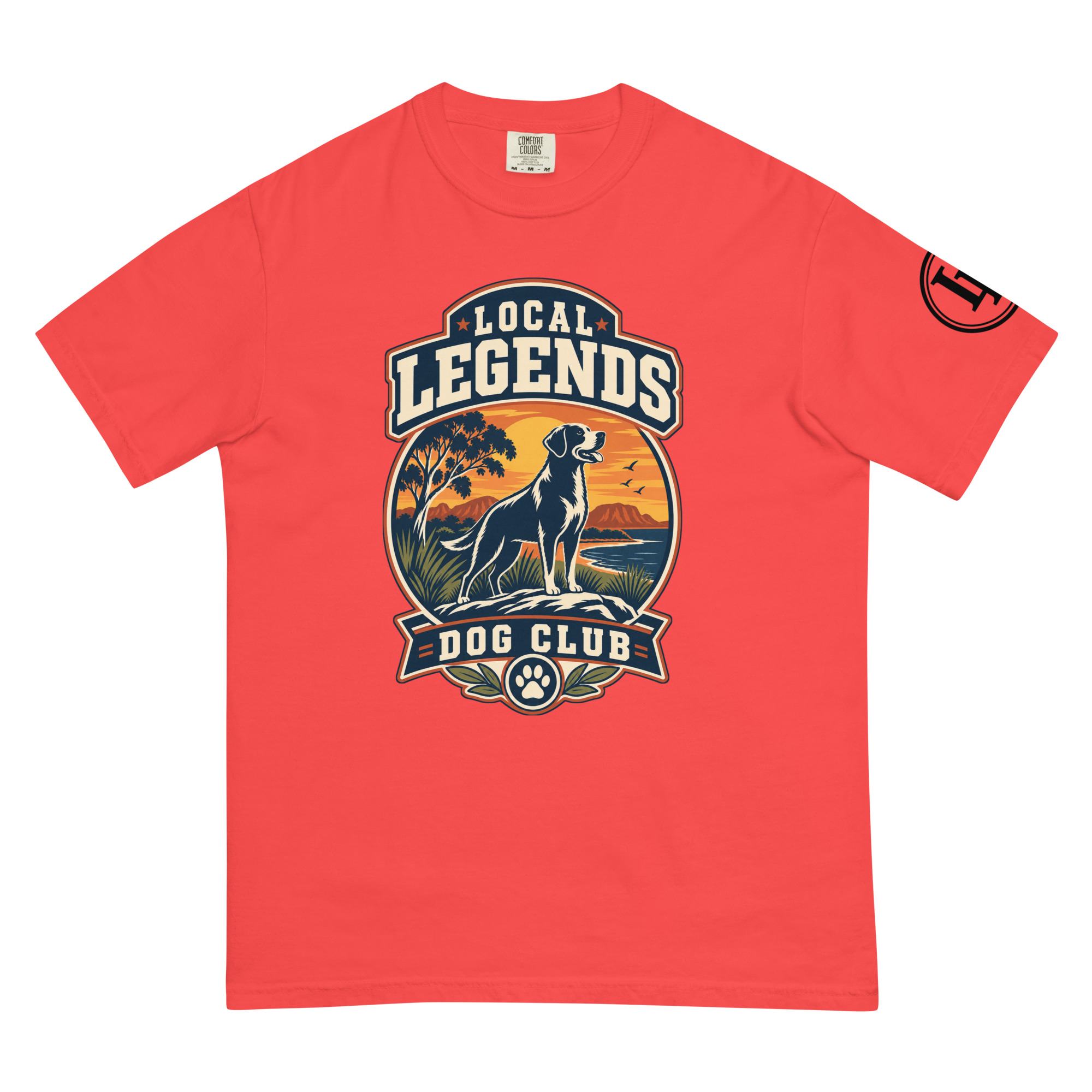 Local Legends Dog Club | Comfort Colors 1717 | Light Master - Image 19