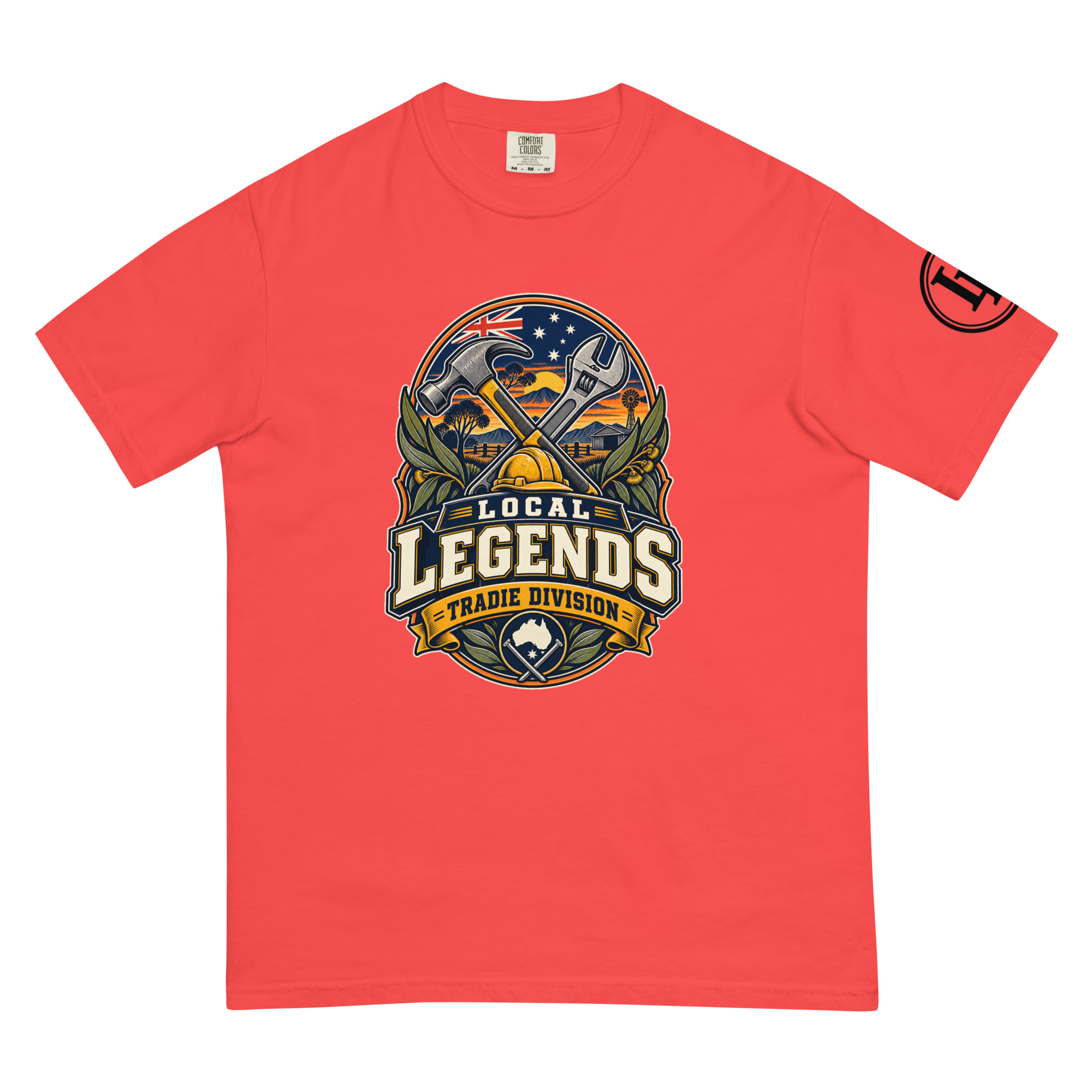 Local Legends Tradie Division | Comfort Colors 1717 | Light Master - Image 19
