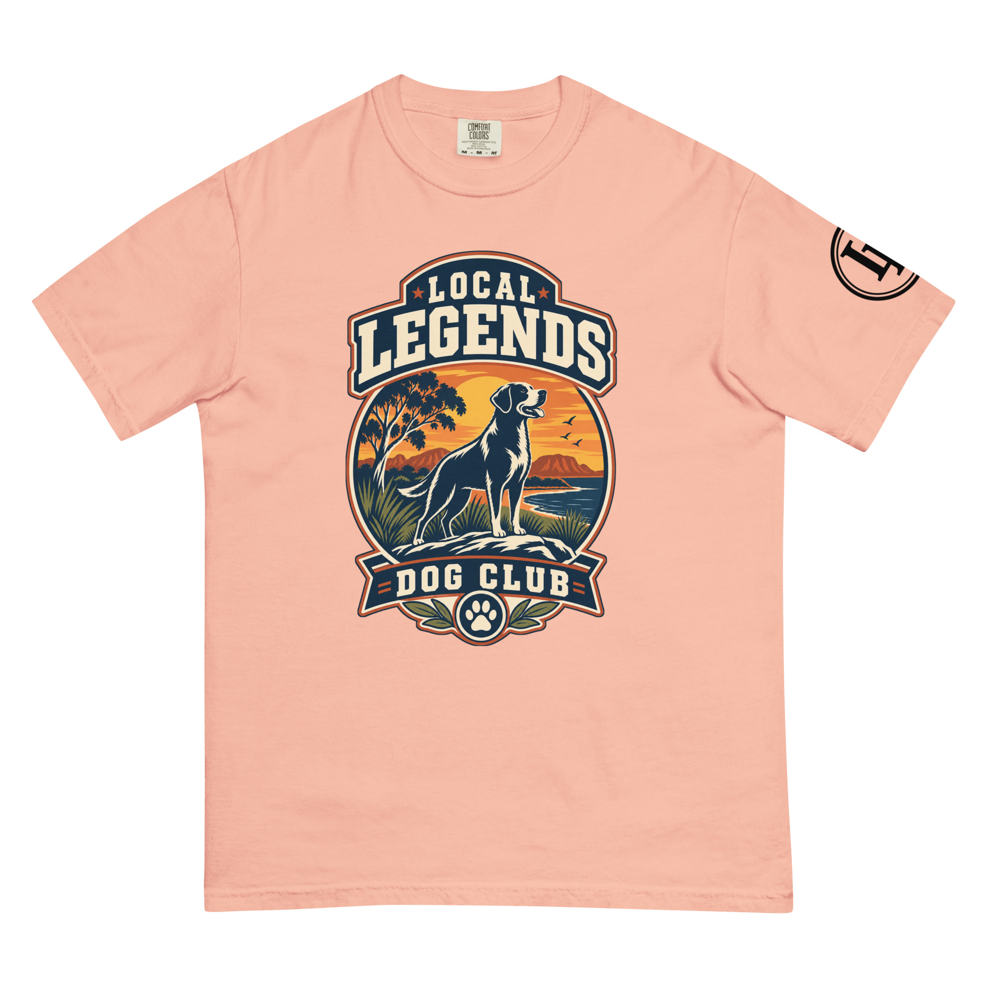 Local Legends Dog Club | Comfort Colors 1717 | Light Master - Image 57