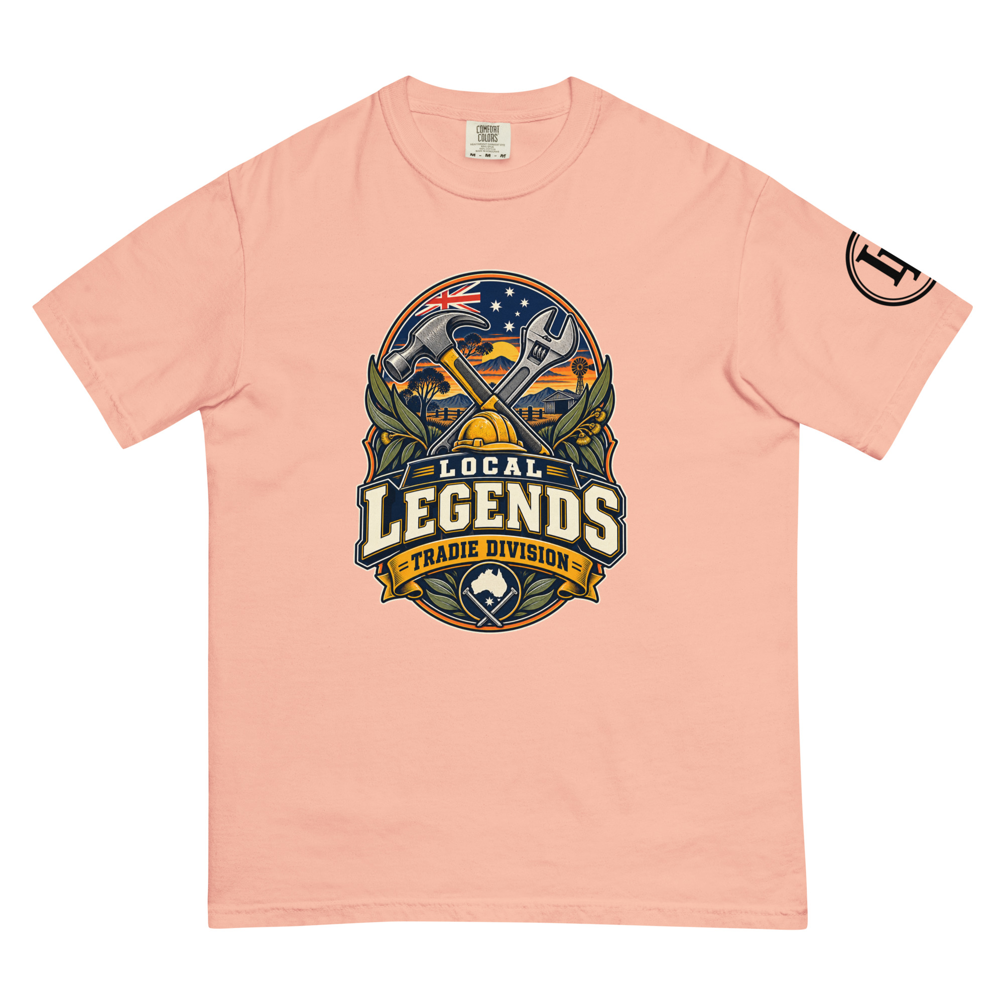 Local Legends Tradie Division | Comfort Colors 1717 | Light Master - Image 57