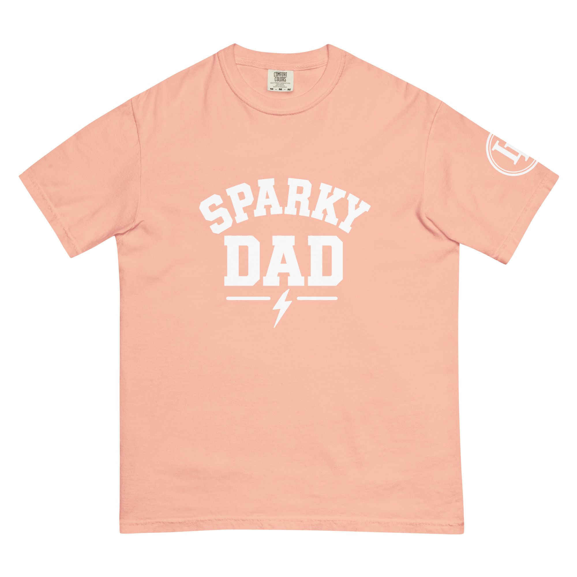 Sparky Dad | Comfort Colors 1717 | Dark Master - Image 57
