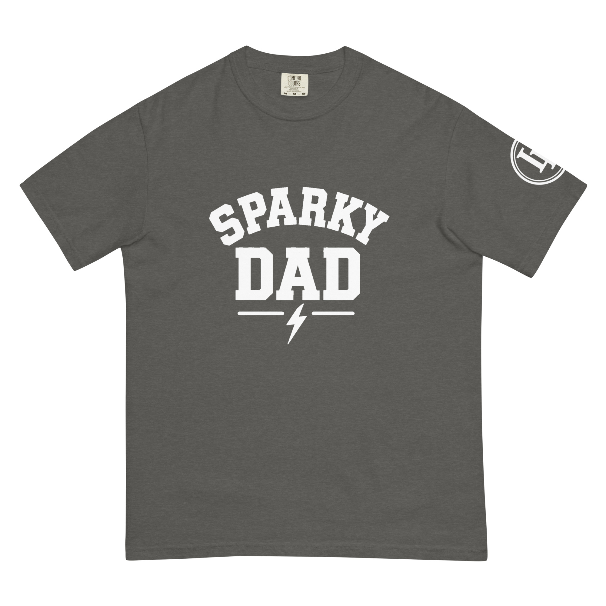 Sparky Dad | Comfort Colors 1717 | Dark Master - Image 20