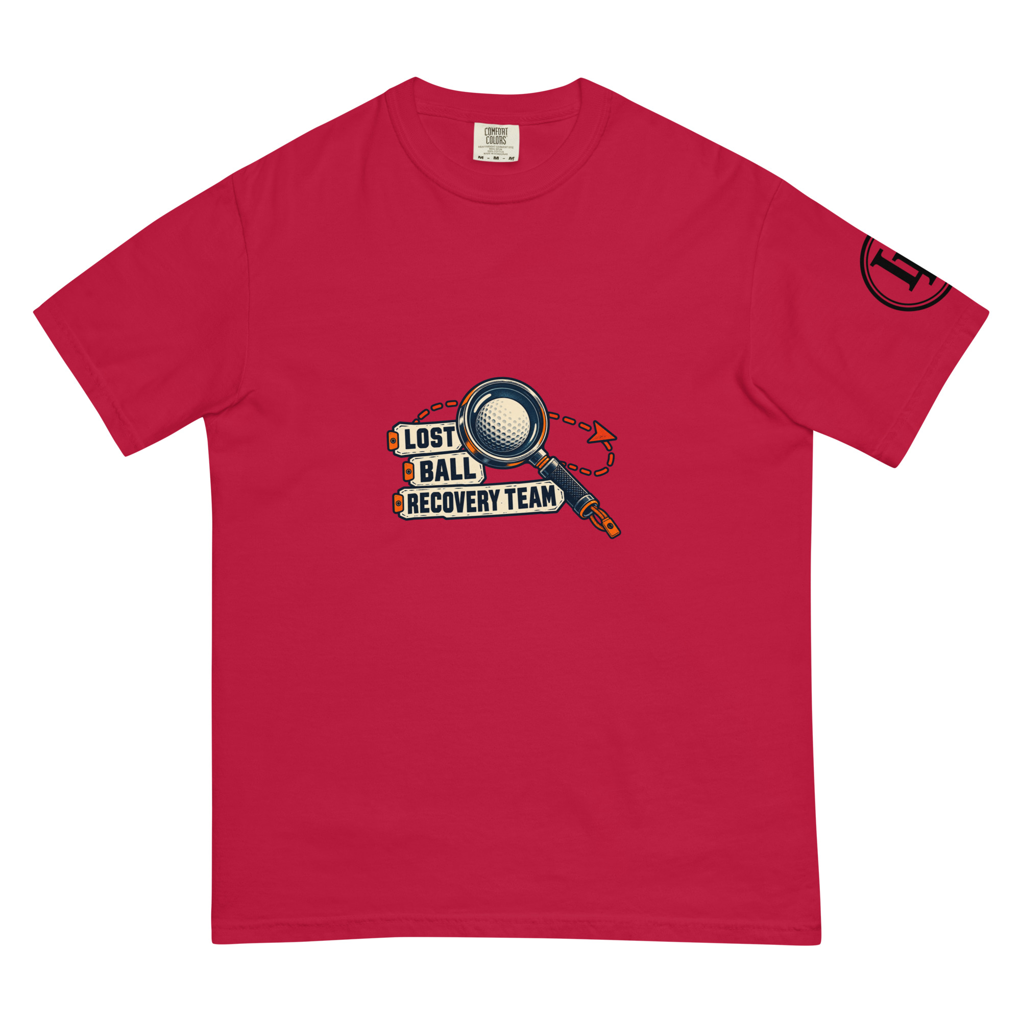 Lost Ball Recovery Team | Comfort Colors 1717 | Dark Master - Image 21