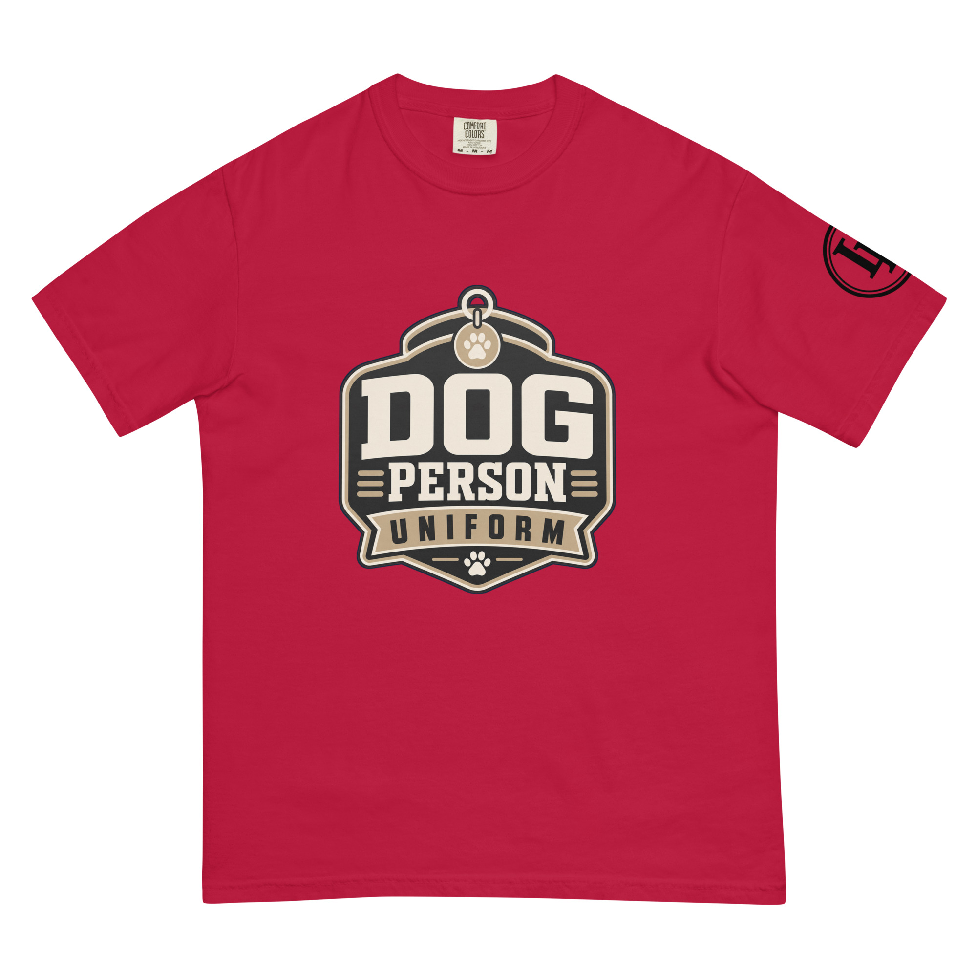 Dog Person Uniform | Comfort Colors 1717 | Light Master - Image 21
