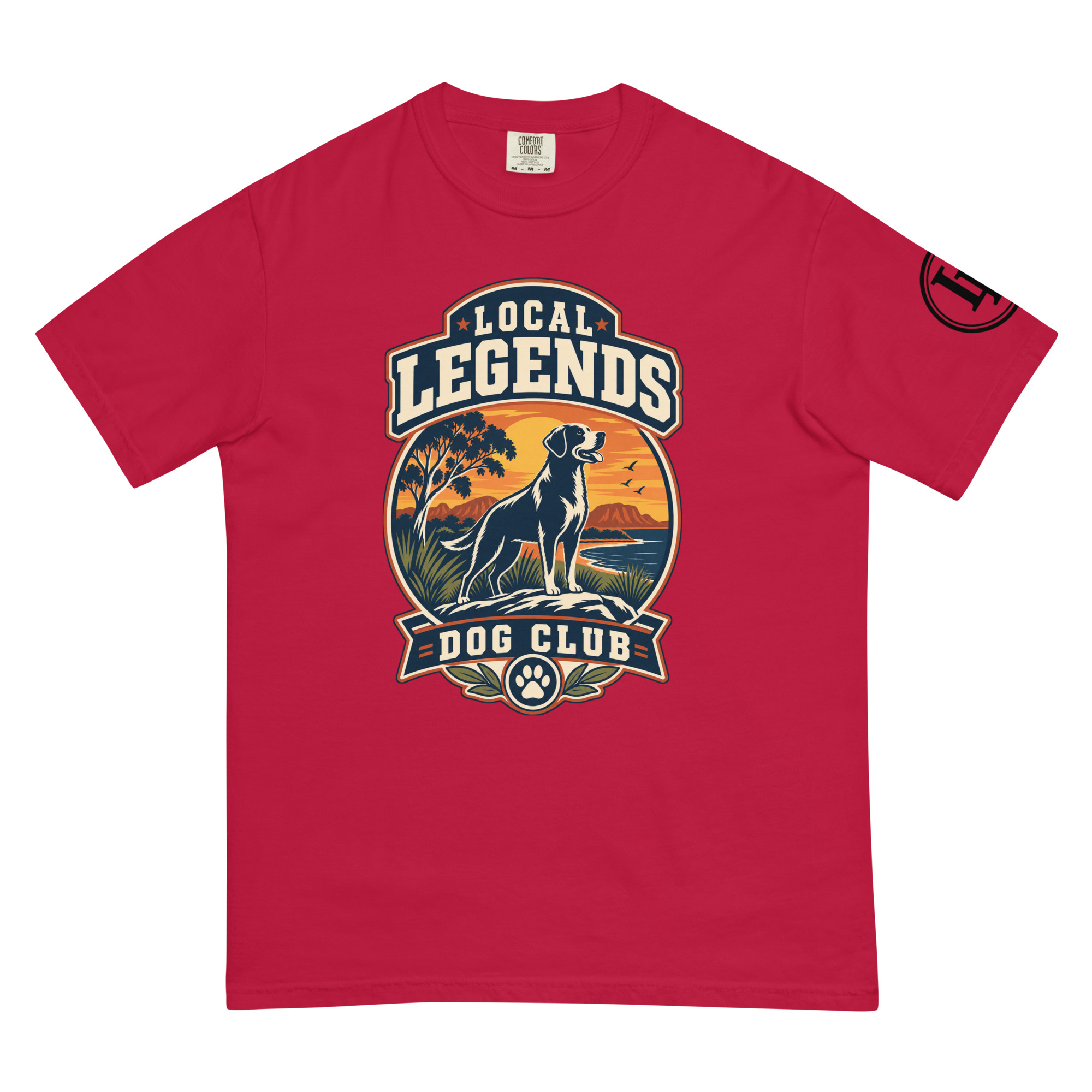 Local Legends Dog Club | Comfort Colors 1717 | Light Master - Image 21