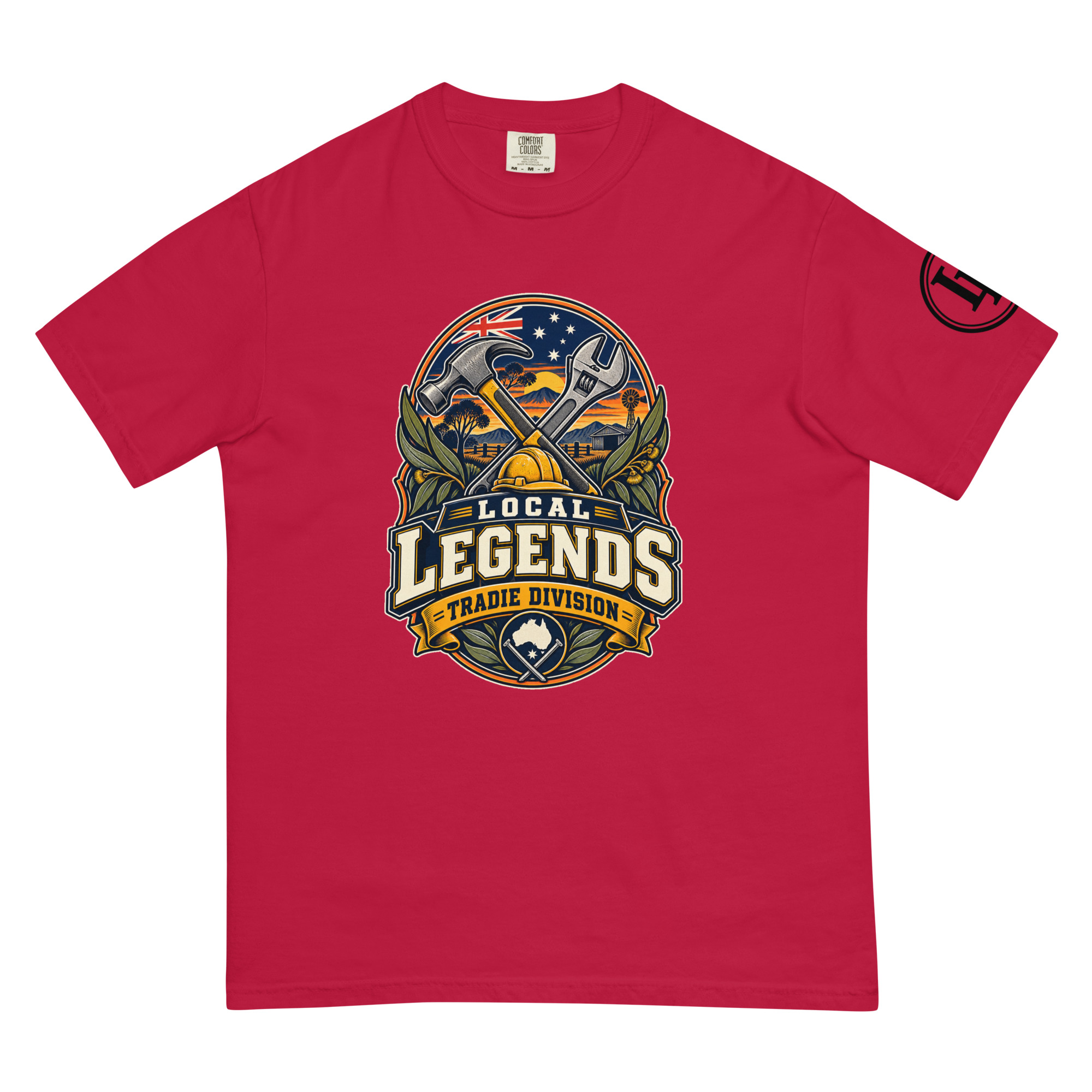 Local Legends Tradie Division | Comfort Colors 1717 | Light Master - Image 21