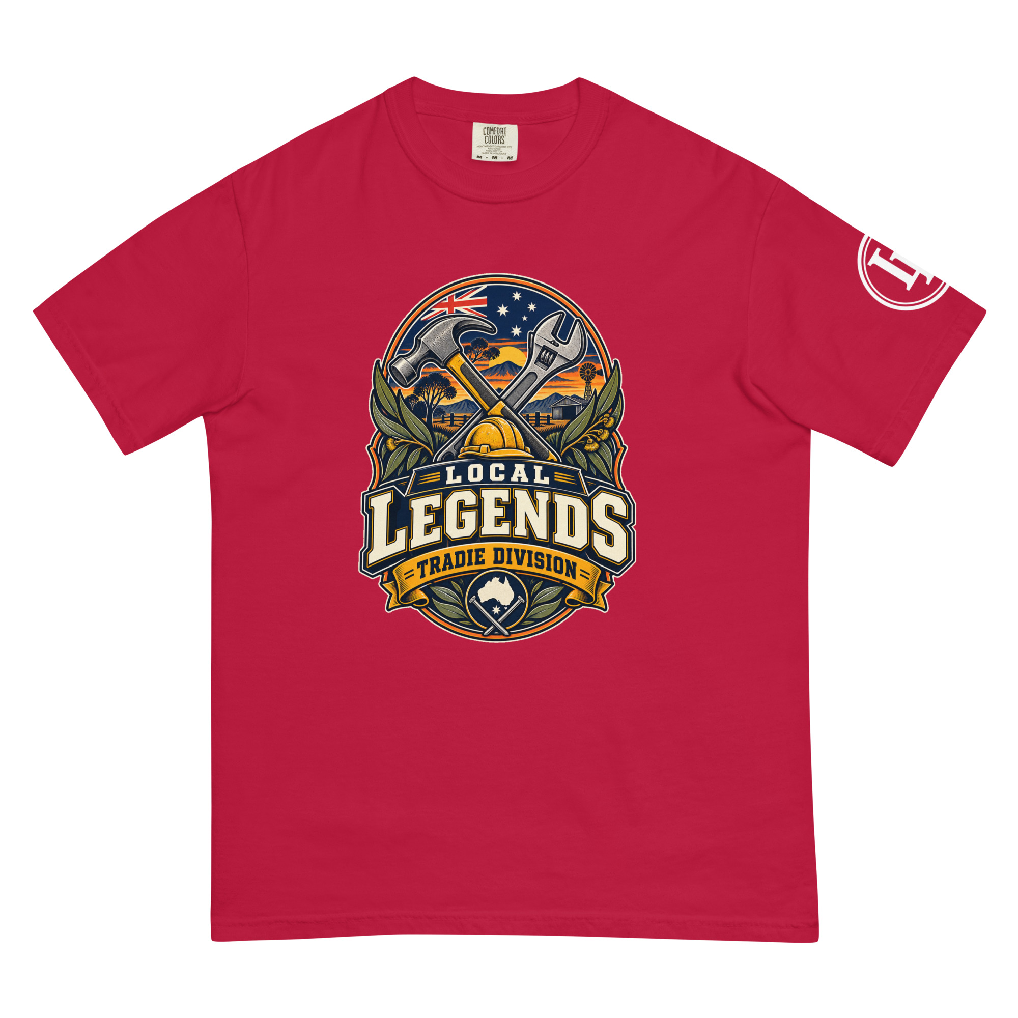 Local Legends Tradie Division | Comfort Colors 1717 | Dark Master - Image 21