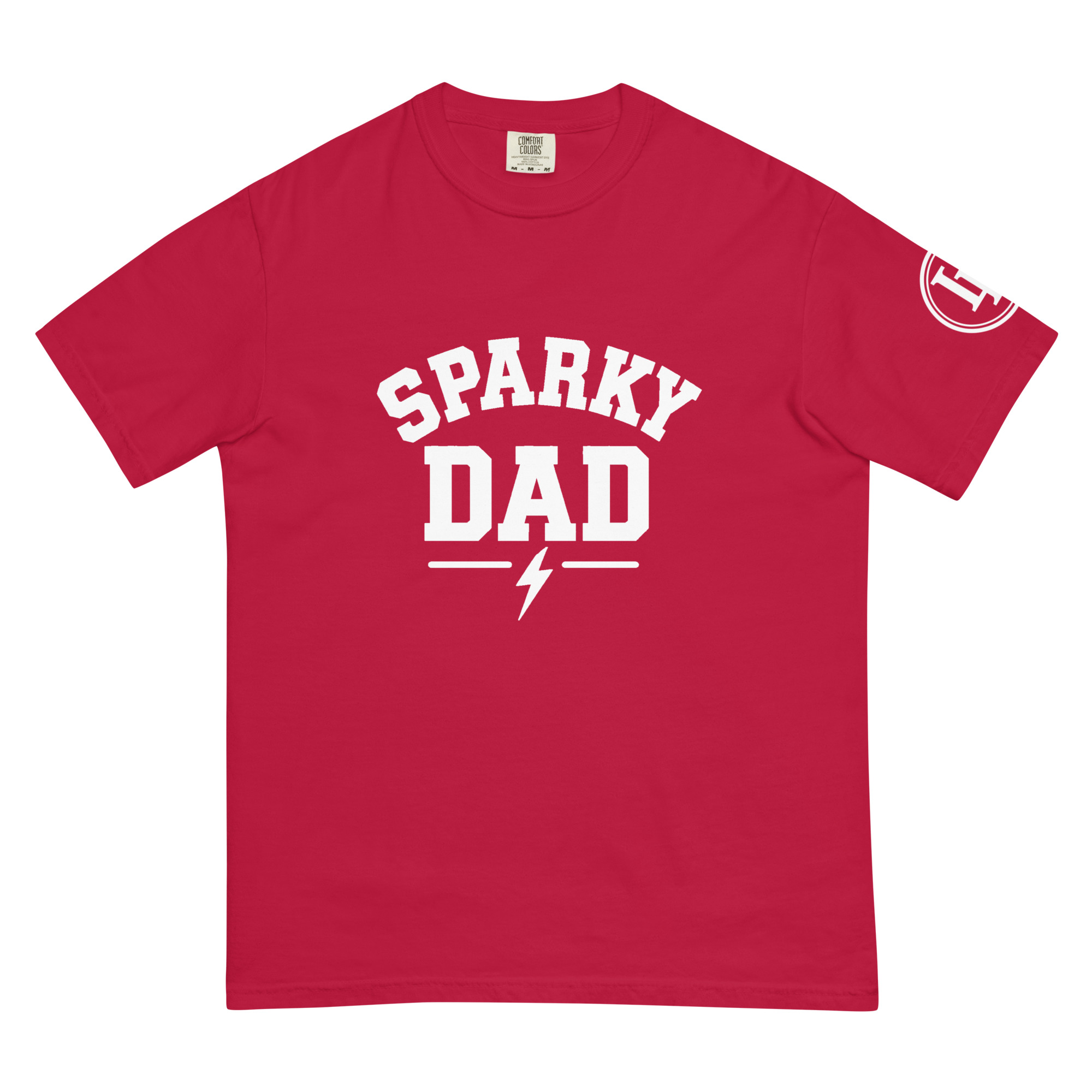 Sparky Dad | Comfort Colors 1717 | Dark Master - Image 21