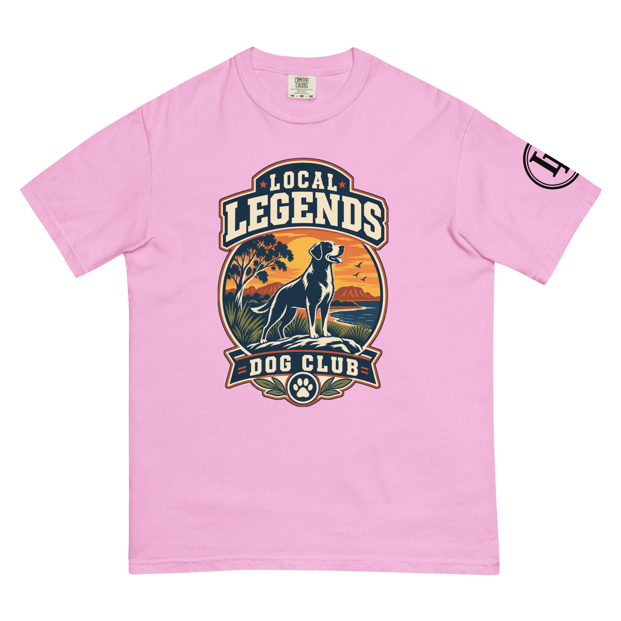 Local Legends Dog Club | Comfort Colors 1717 | Light Master - Image 58