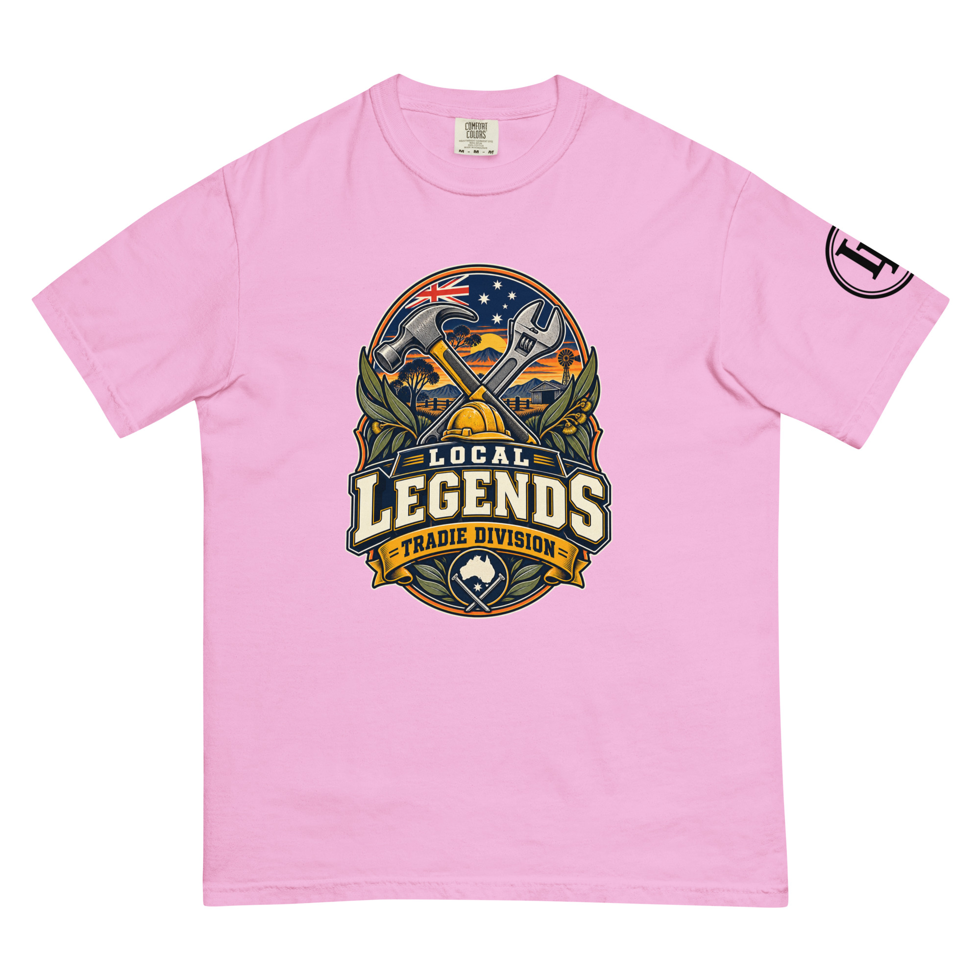 Local Legends Tradie Division | Comfort Colors 1717 | Light Master - Image 58