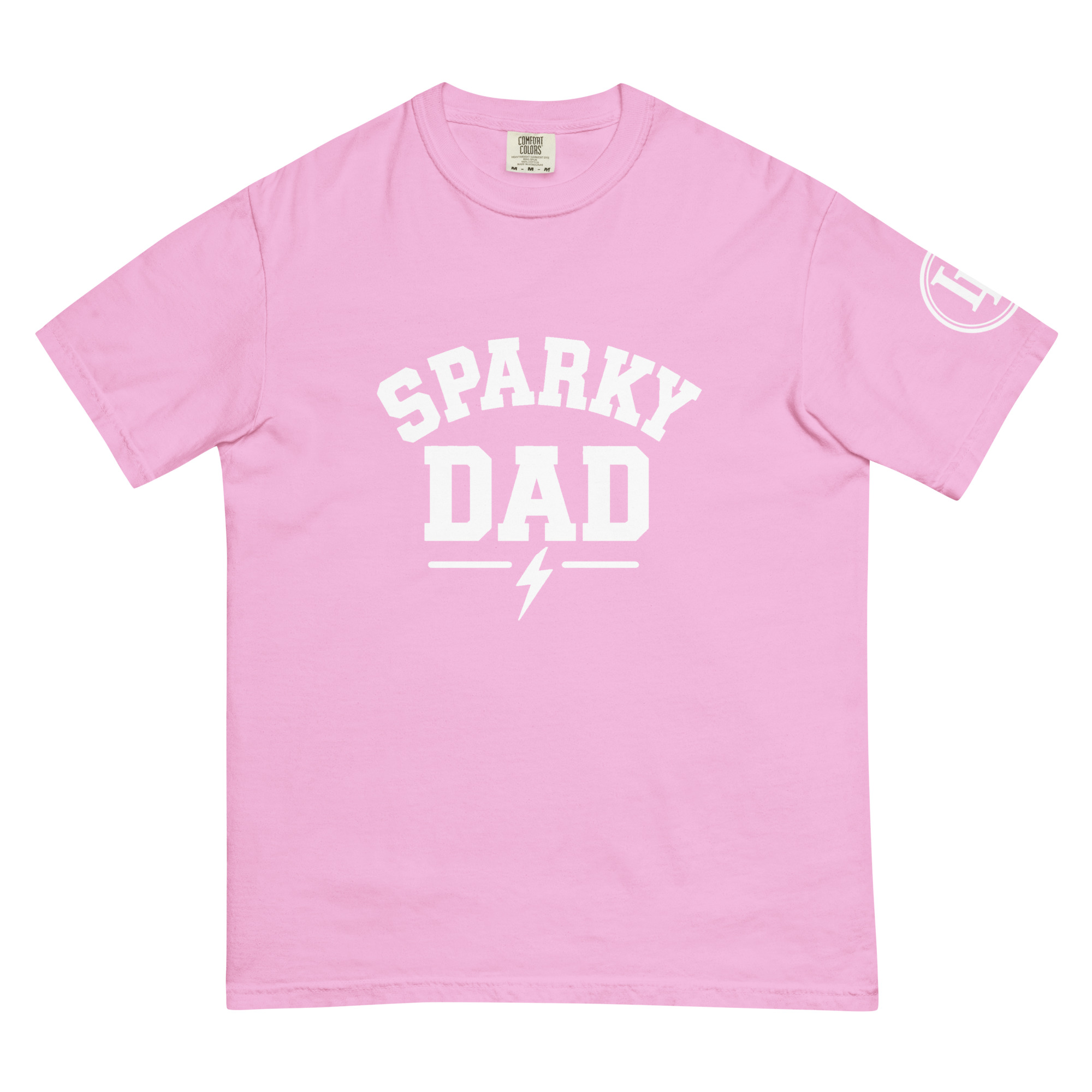 Sparky Dad | Comfort Colors 1717 | Dark Master - Image 58