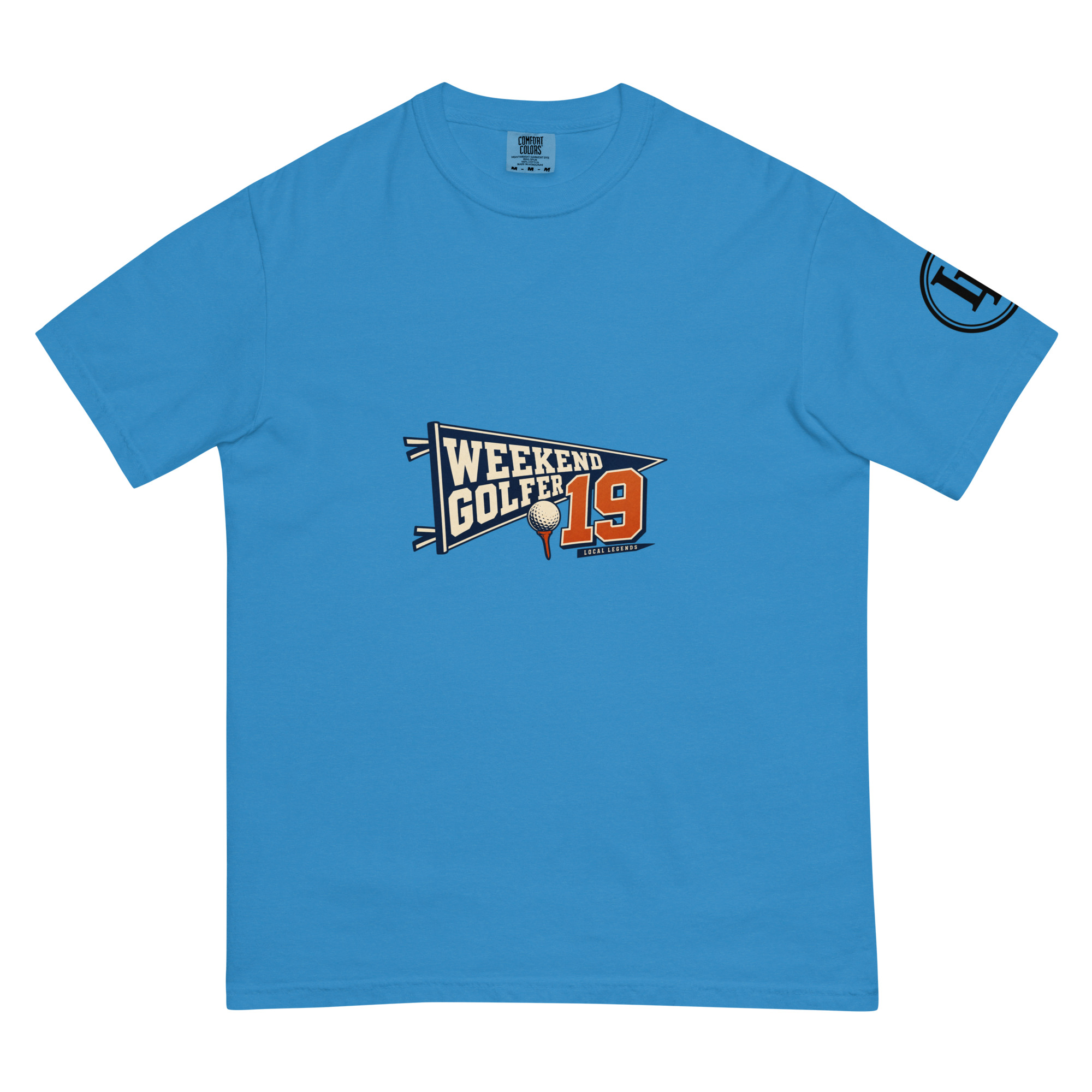 Weekend Golfer | Comfort Colors 1717 | Dark Master - Image 47