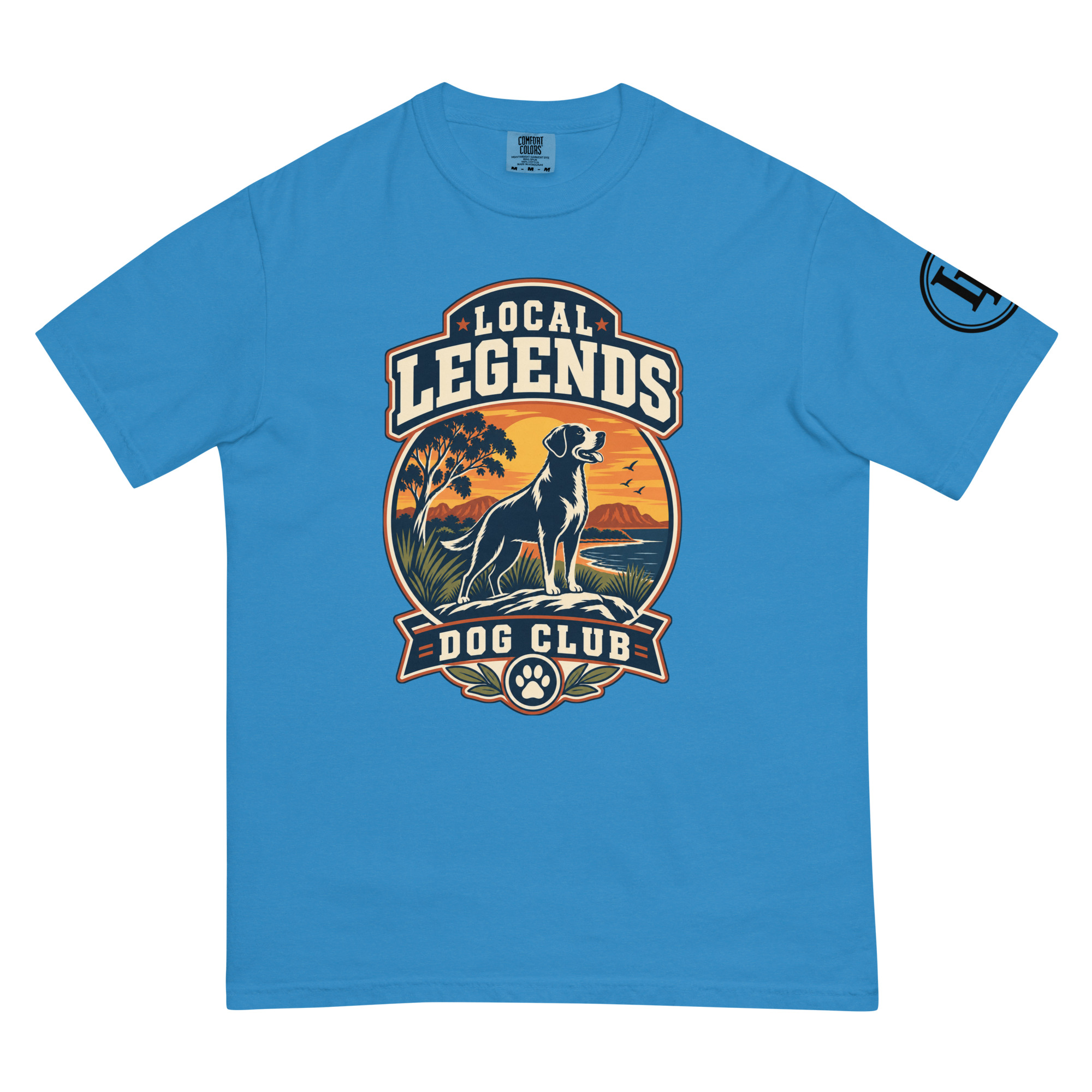 Local Legends Dog Club | Comfort Colors 1717 | Light Master - Image 47