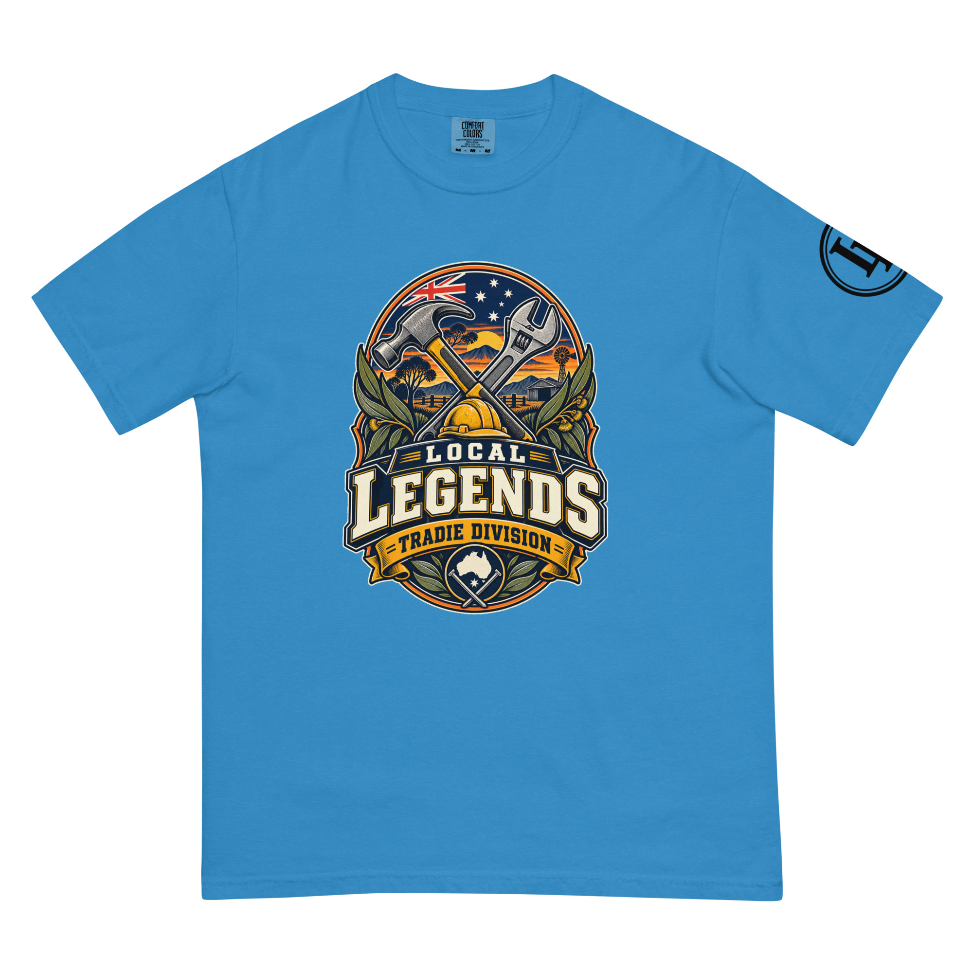 Local Legends Tradie Division | Comfort Colors 1717 | Light Master - Image 47