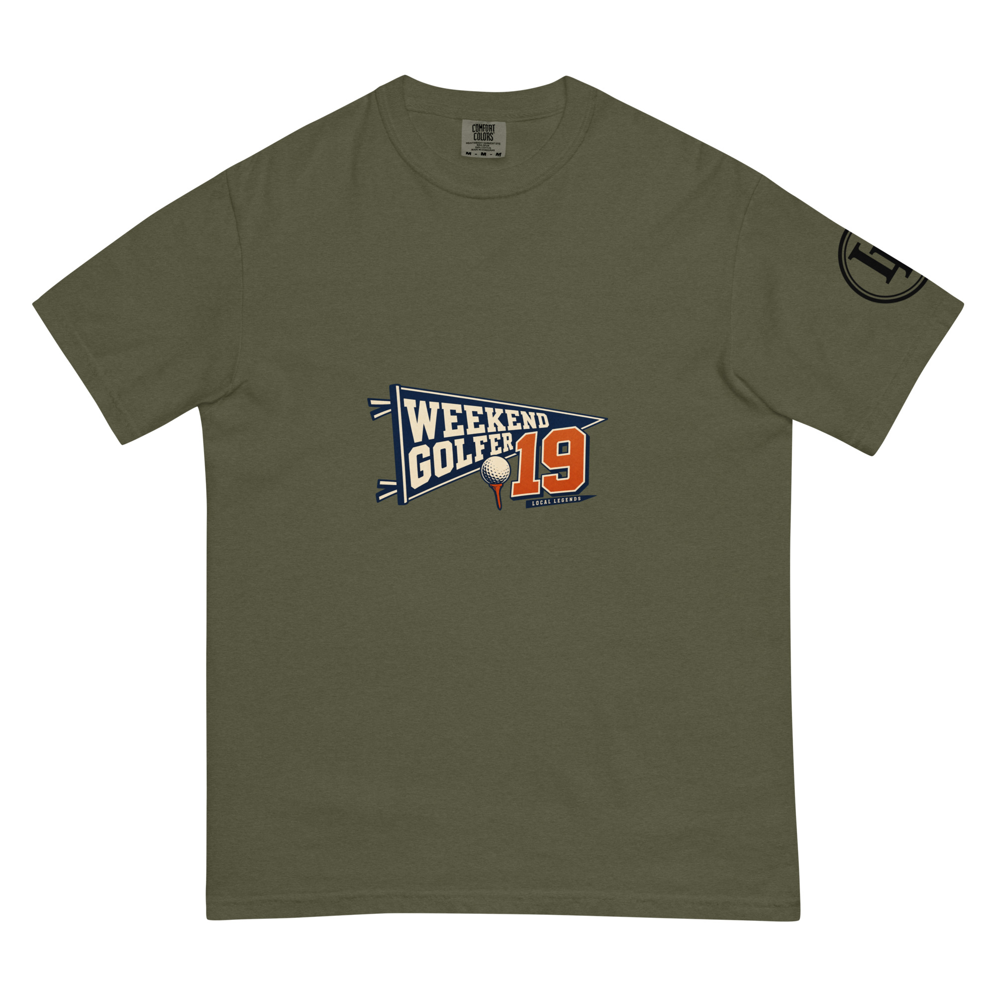 Weekend Golfer | Comfort Colors 1717 | Dark Master - Image 41
