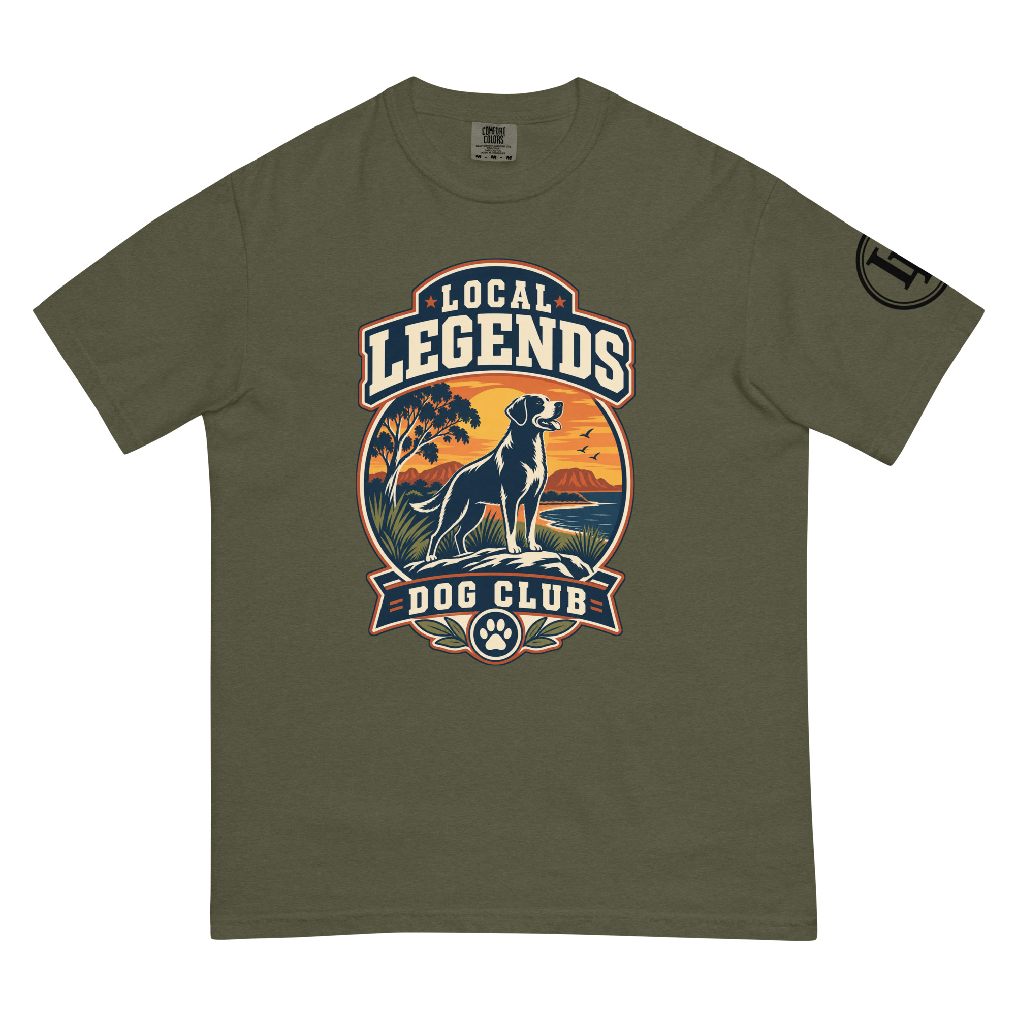 Local Legends Dog Club | Comfort Colors 1717 | Light Master - Image 41