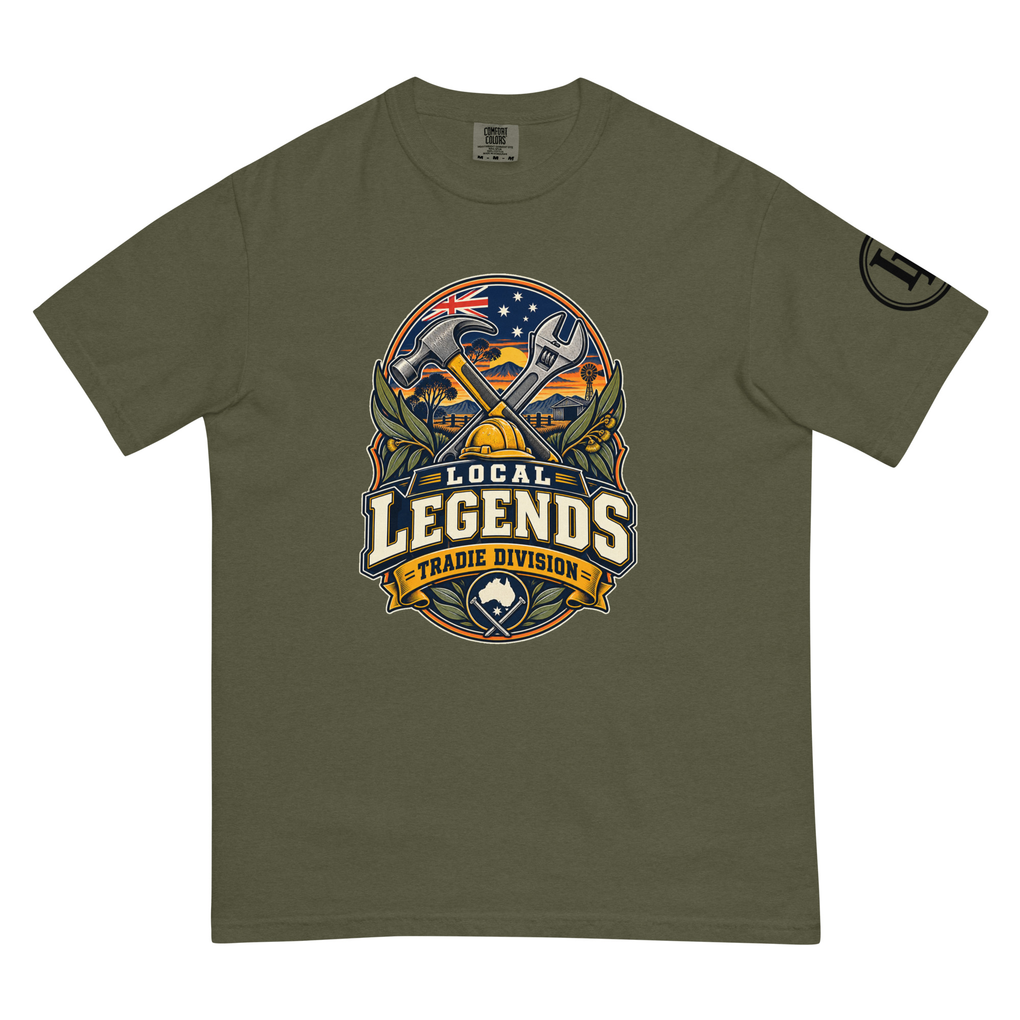 Local Legends Tradie Division | Comfort Colors 1717 | Light Master - Image 41