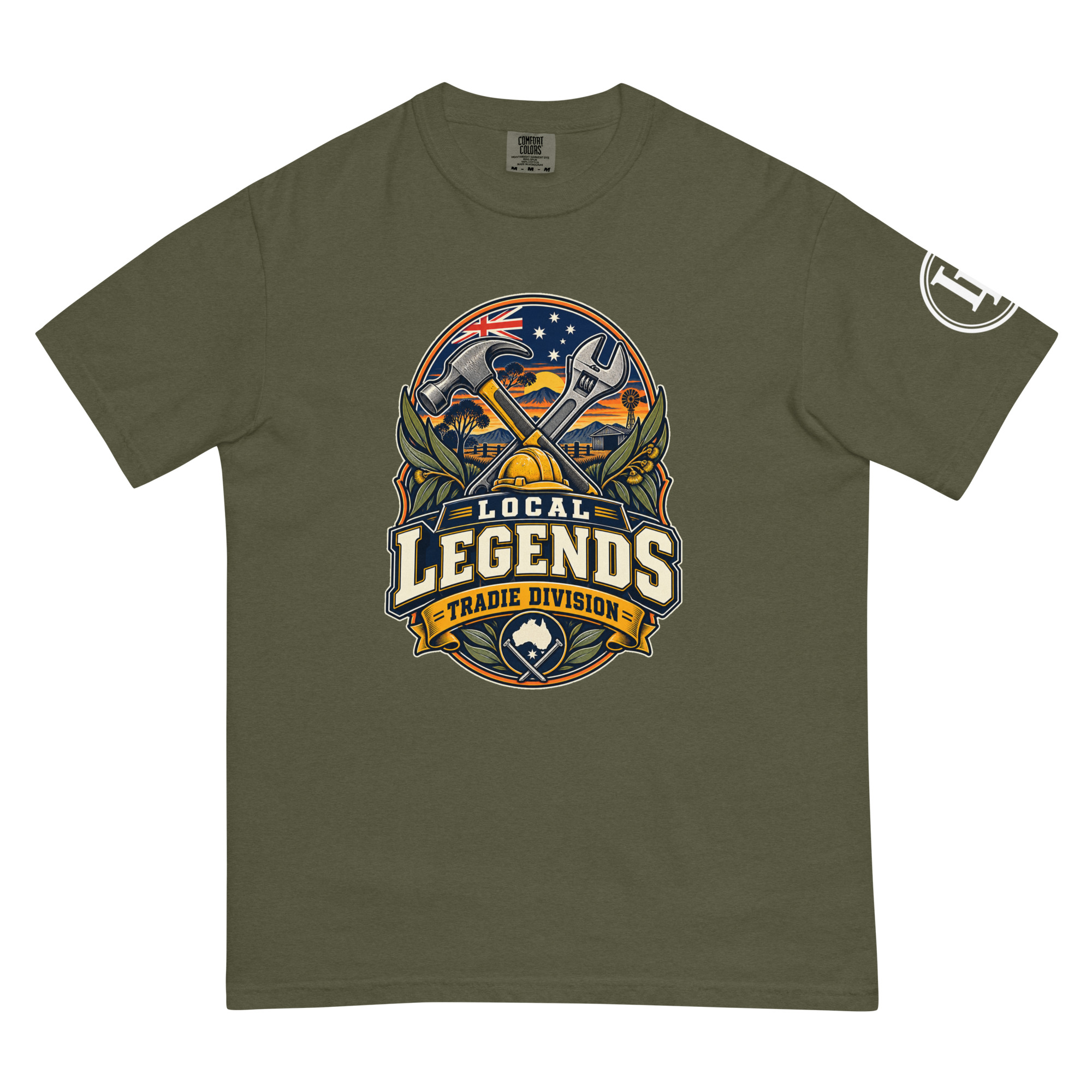 Local Legends Tradie Division | Comfort Colors 1717 | Dark Master - Image 41