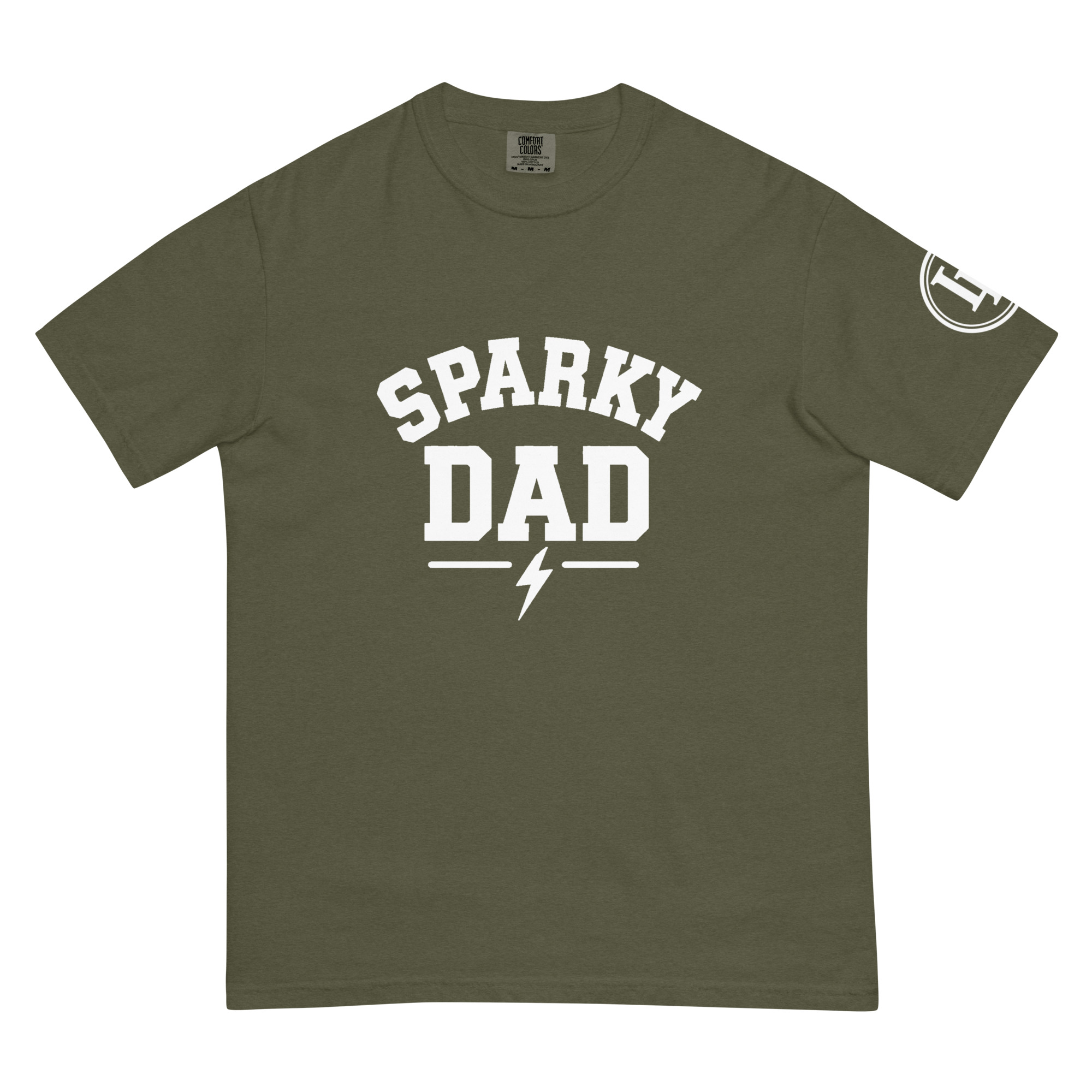 Sparky Dad | Comfort Colors 1717 | Dark Master - Image 41