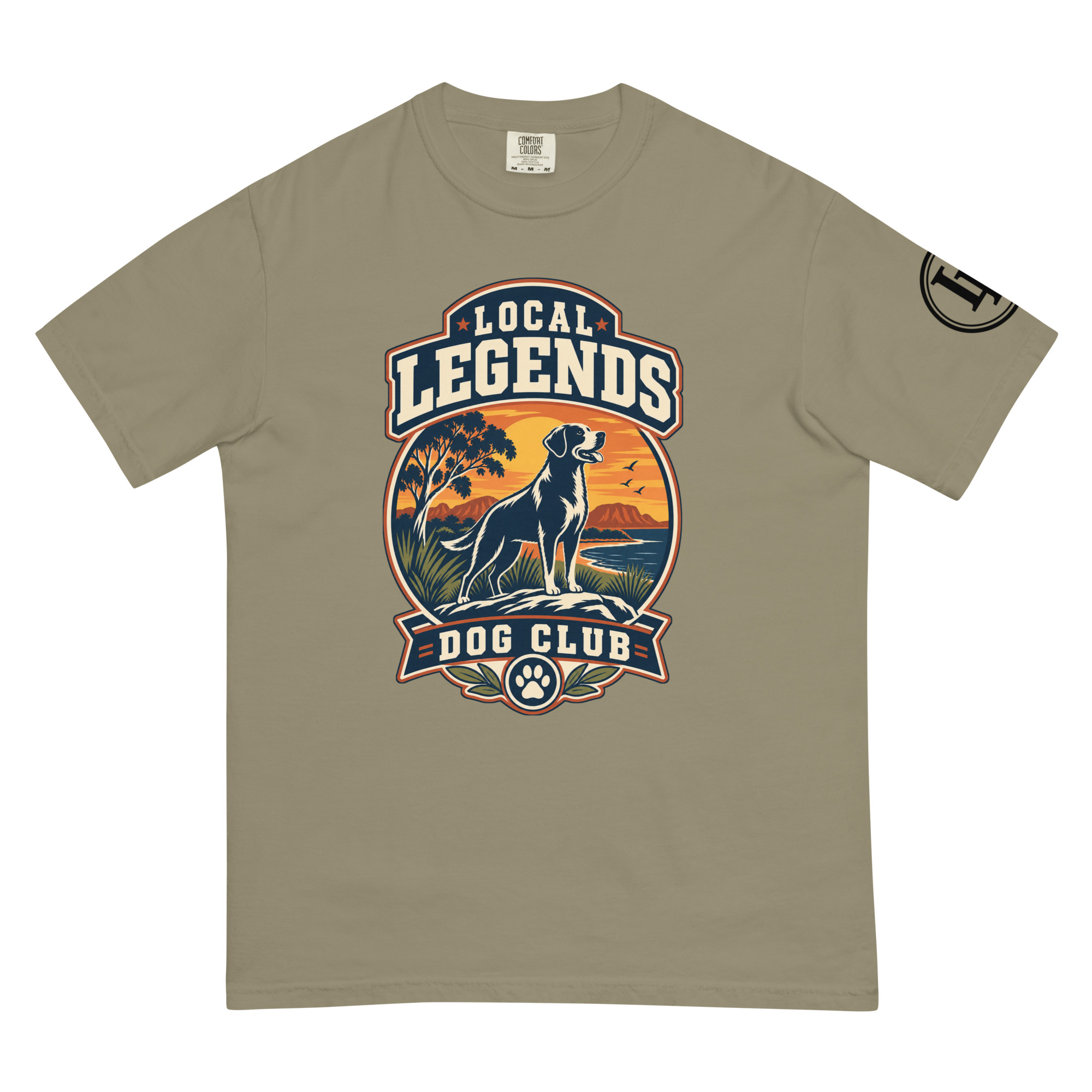 Local Legends Dog Club | Comfort Colors 1717 | Light Master - Image 59