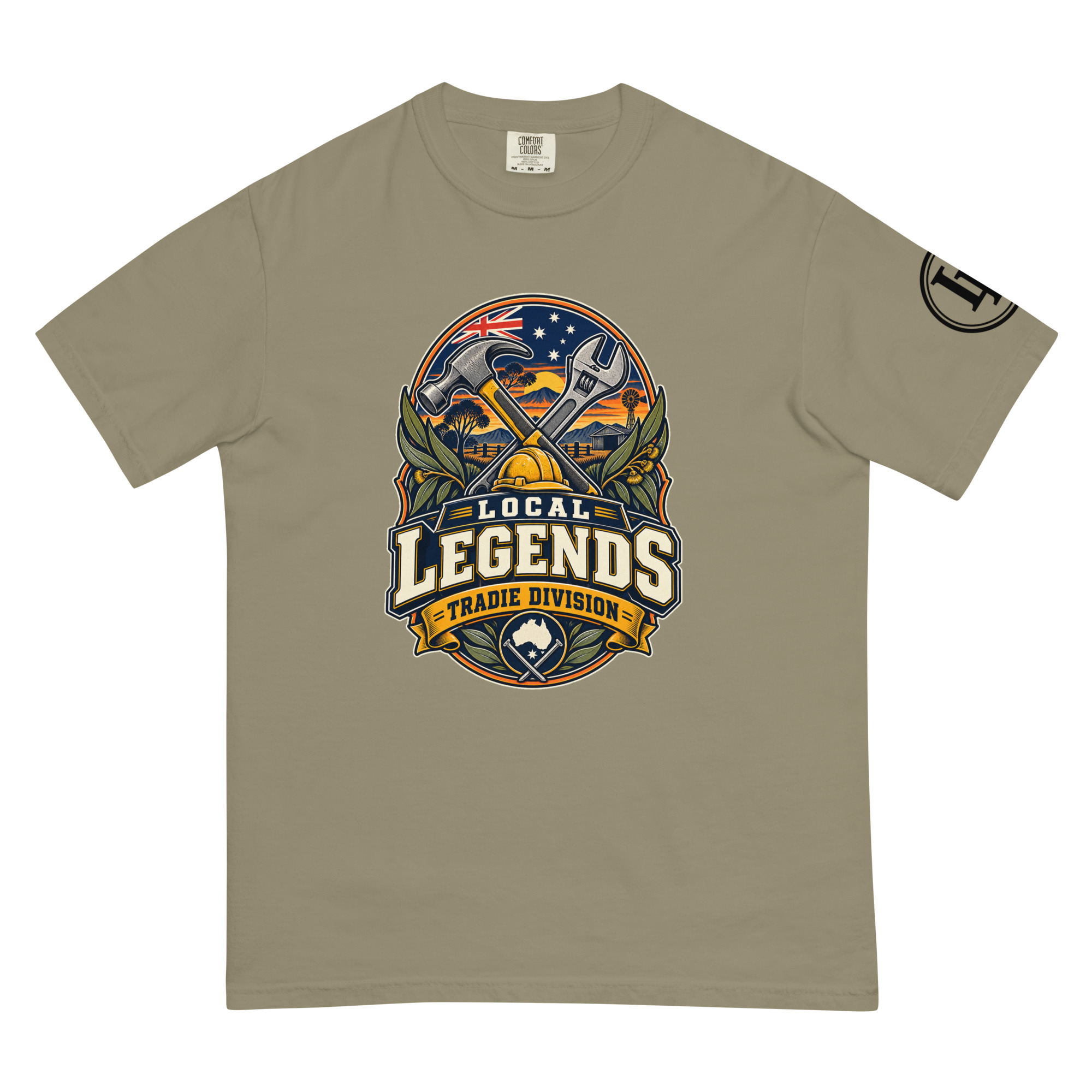 Local Legends Tradie Division | Comfort Colors 1717 | Light Master - Image 59